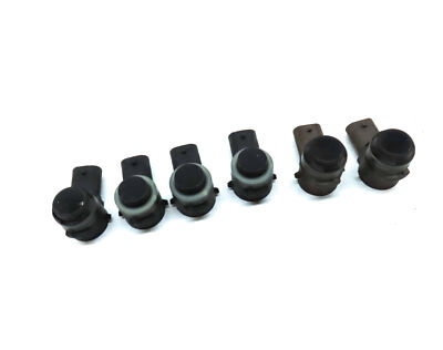2018 BMW X5 (F15) FRONT PARK PARKING DISTANCE ASSIST PDC SENSOR SET 6 (Black) — exact item pictured