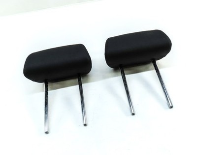 2018 BMW X5 (F15) REAR 2ND ROW LEFT & RIGHT SEAT HEADREST HEAD REST (Black) — exact item pictured