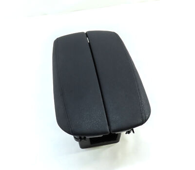 2018 BMW X5 (F15) CENTER CONSOLE STORAGE COMPARTMENT & LID (Black) — exact item pictured