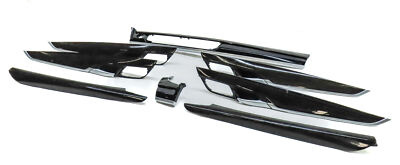 2018 BMW X5 (F15) FRONT REAR LEFT RIGHT DOOR DASH CONSOLE TRIM SET (Fine Oak) — exact item pictured