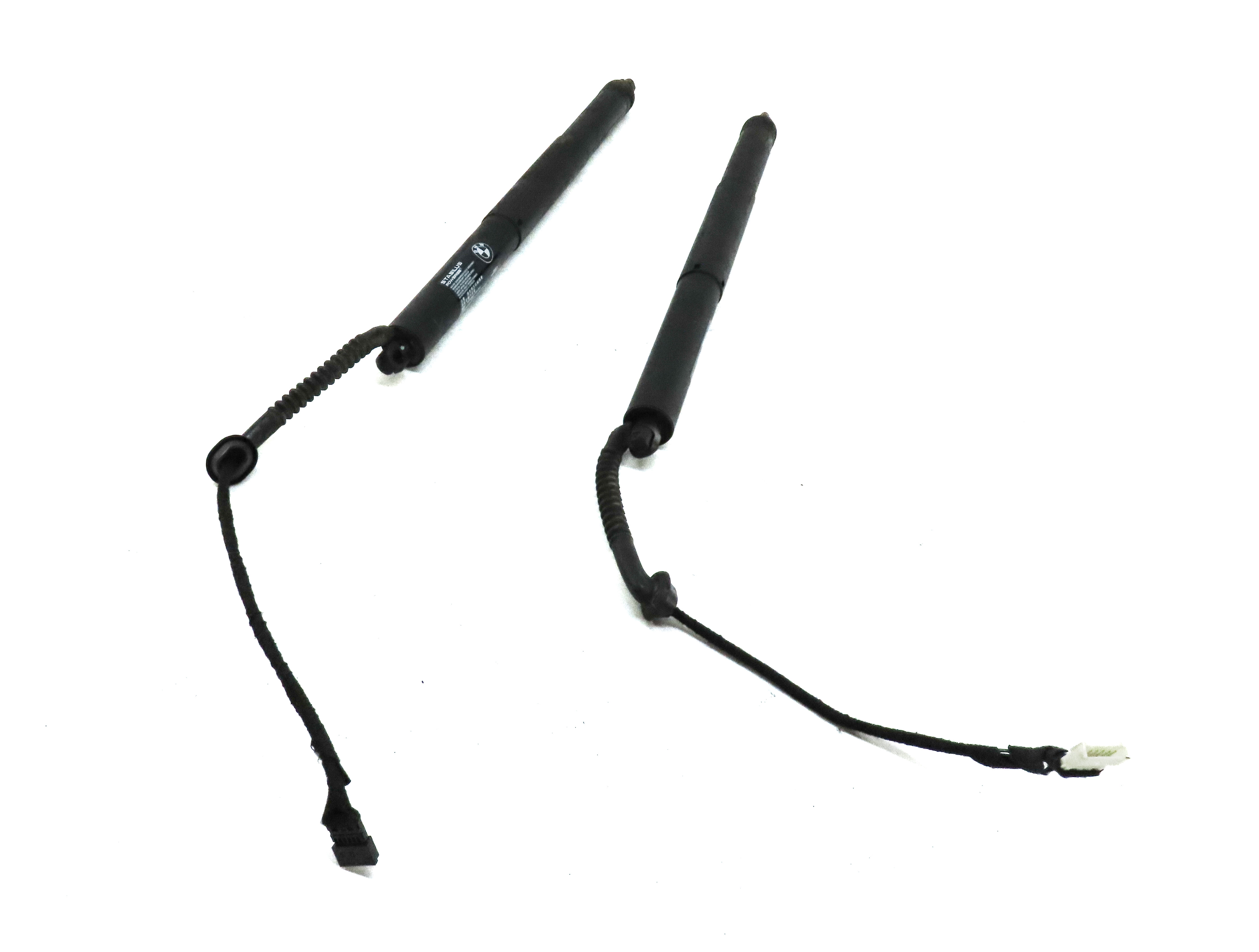 2014 BMW X5 (F15) REAR LEFT AND RIGHT TRUNK ELECTRIC ASSIST SHOCK STRUT SET 2 — exact item pictured