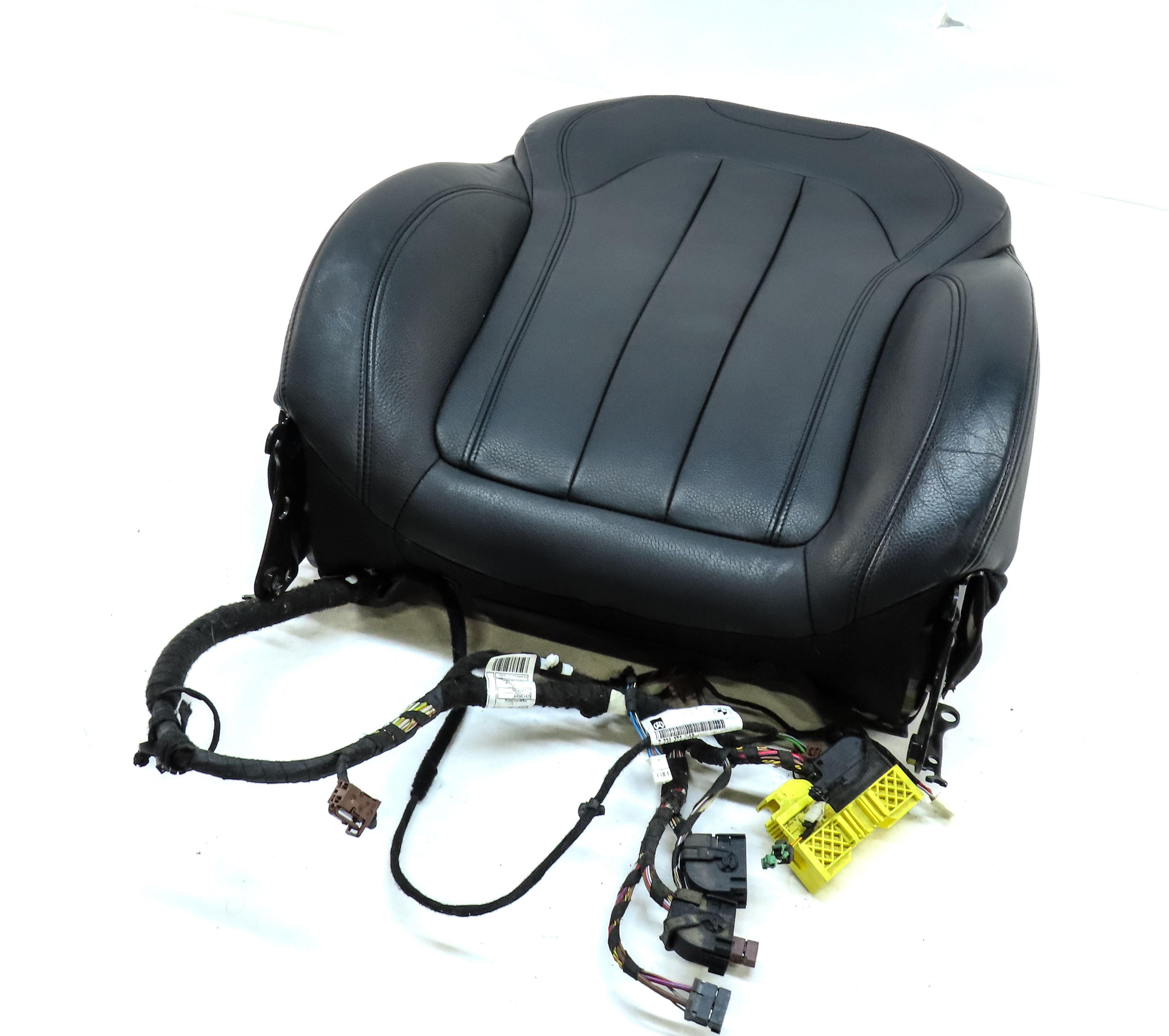 2014 BMW X5 (F15) FRONT LEFT DRIVER HEATED UPPER SEAT CUSHION (Black) — exact item pictured