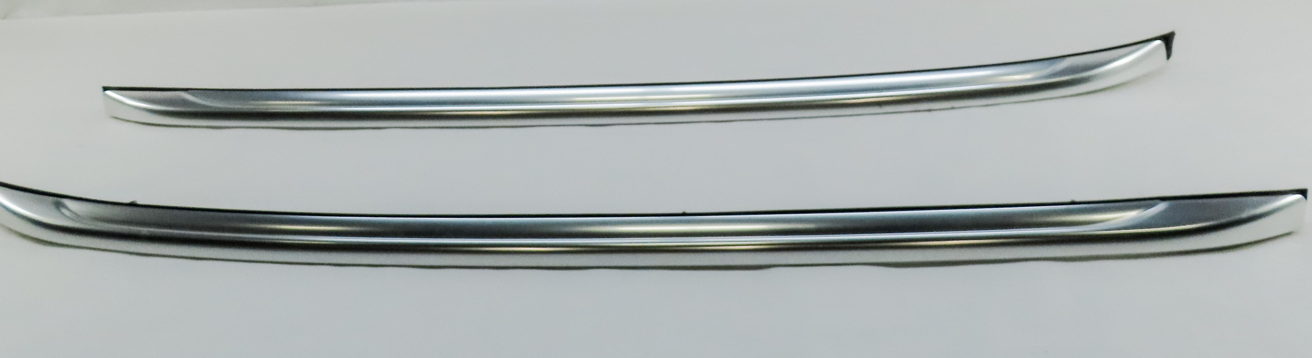 2013 BMW X1 (E84) LEFT & RIGHT LUGGAGE CARGO ROOF RACK RAIL SET 2 (SILVER) — exact item pictured