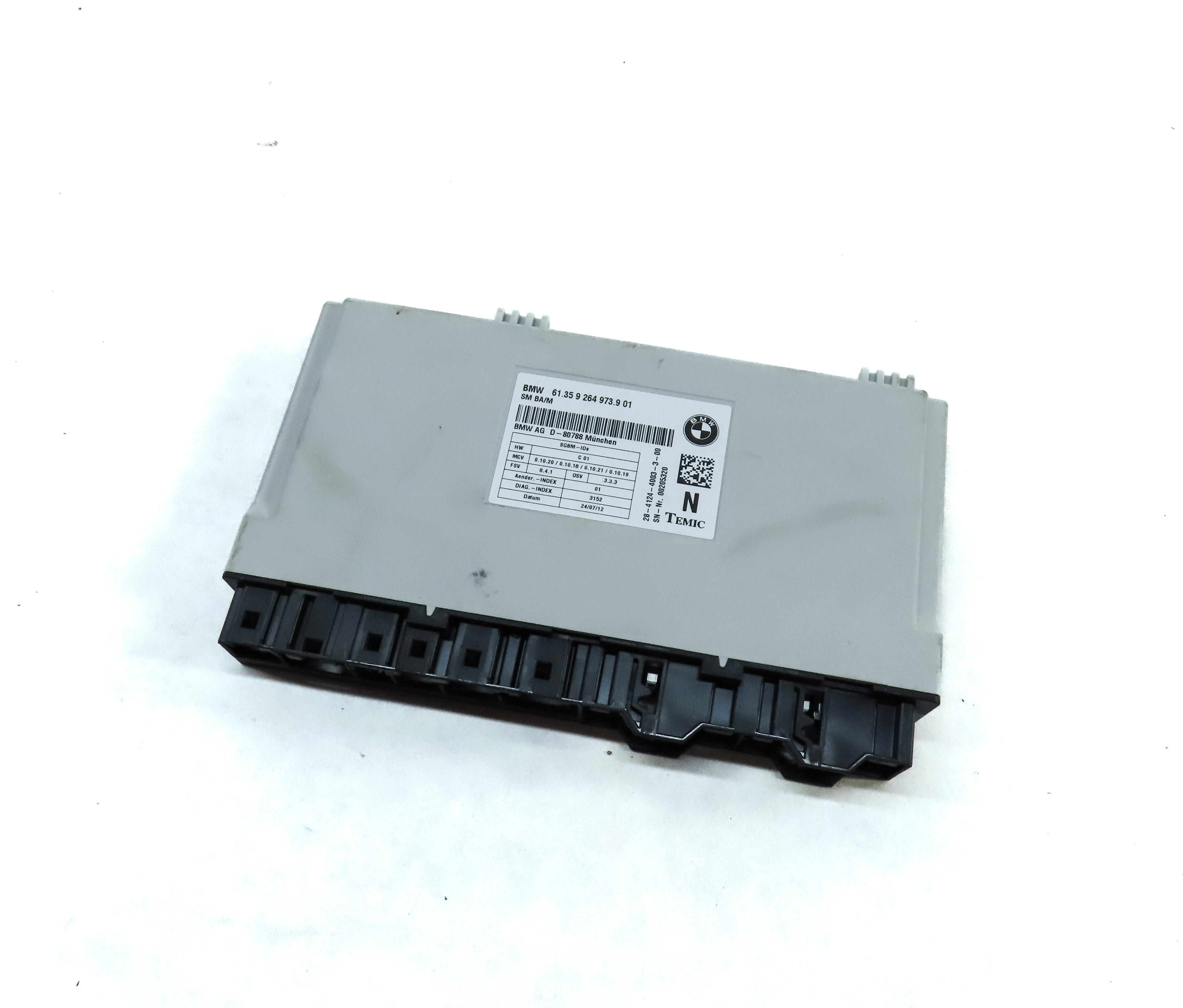 2010-2016 BMW 128i 328i 335i M3 X1 X5 X6 Z4 - FRONT MEMORY SEAT CONTROL MODULE — exact item pictured