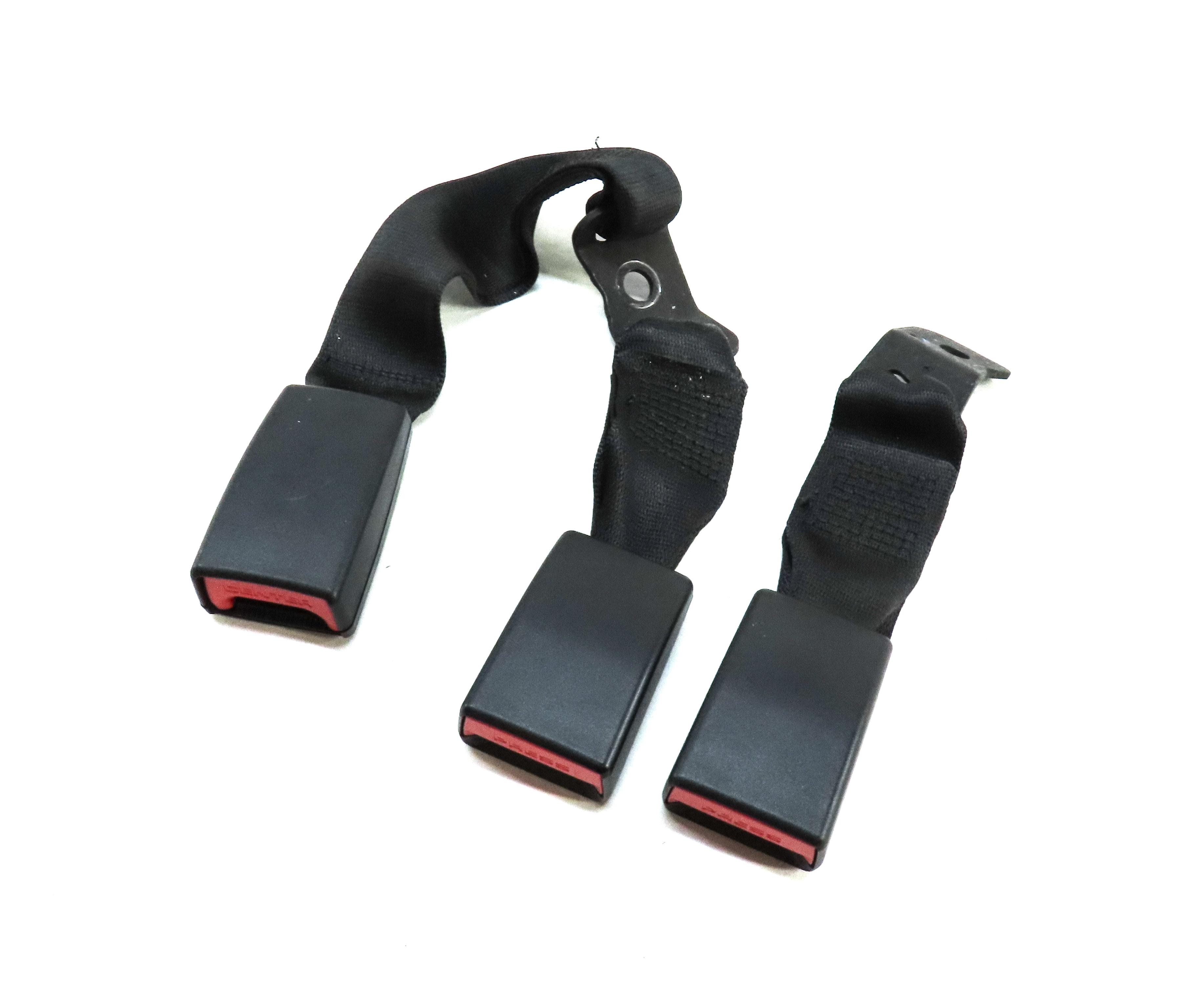 2013 BMW X1 (E84) REAR LEFT CENTER & RIGHT SEATBELT BUCKLE RECEIVER 7317708 — exact item pictured