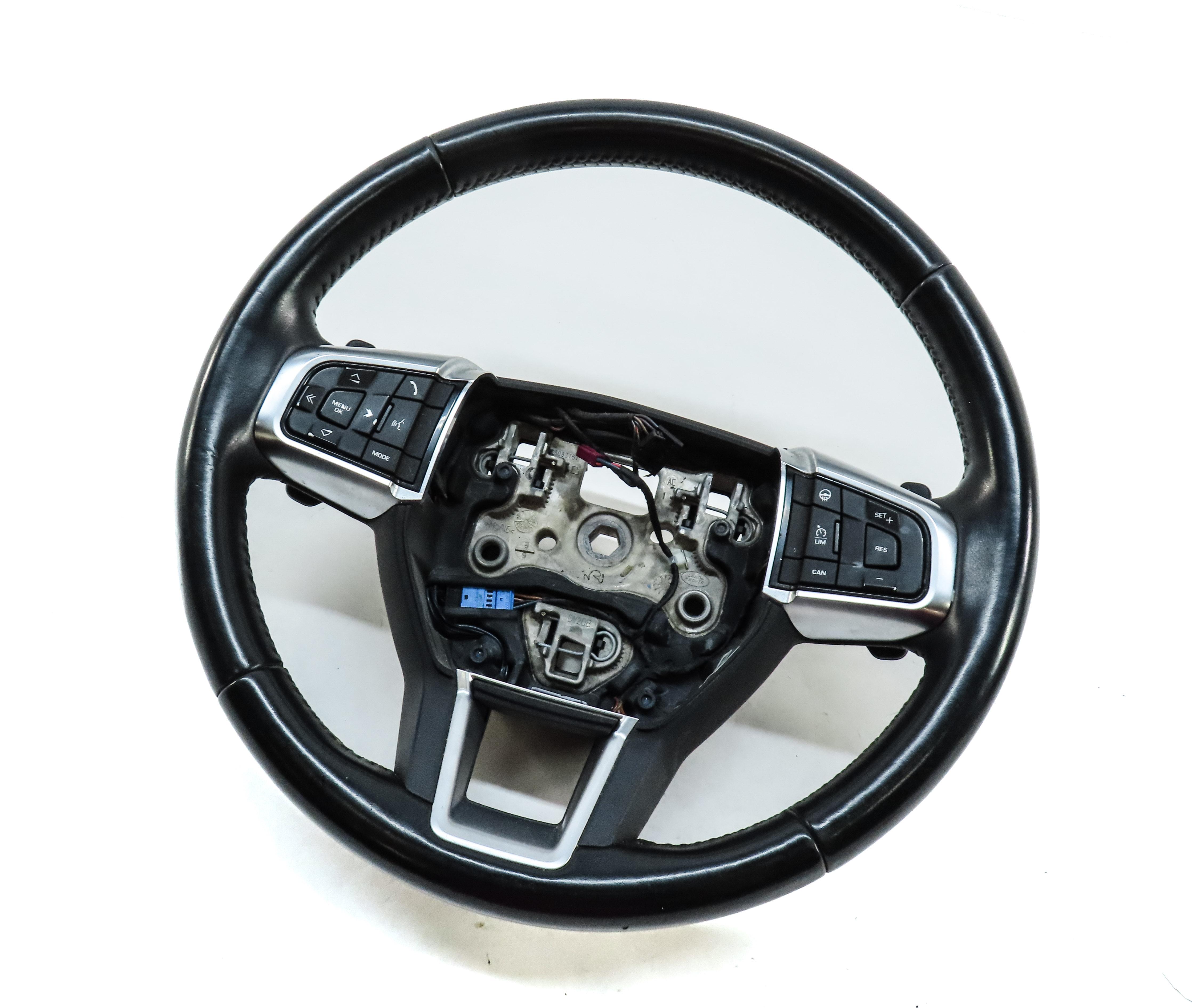 15-17 LAND ROVER DISCOVERY SPORT (L550) 3 SPOKE STEERING WHEEL & BUTTONS PADDLES — exact item pictured