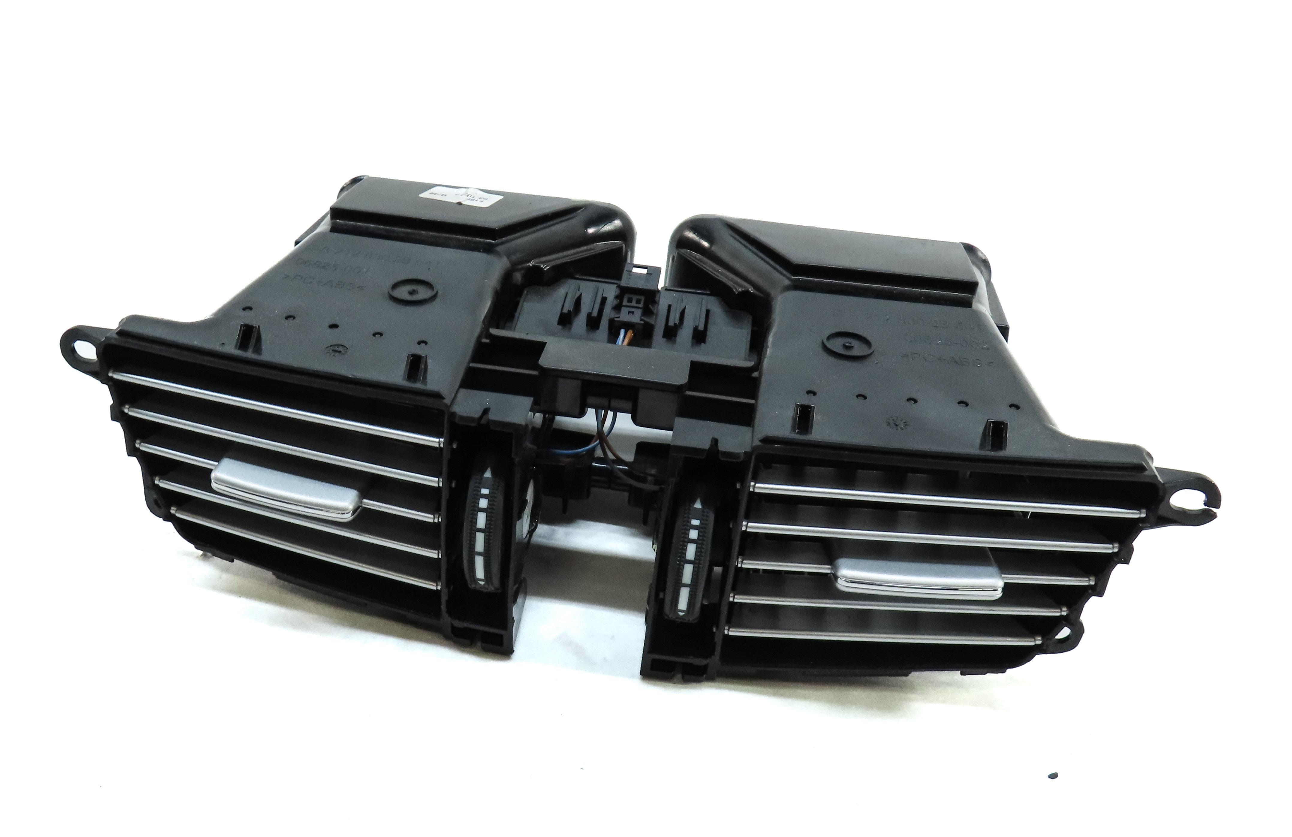 2013 MERCEDES E CLASS (W212) FRONT CENTER DASH HVAC A/C HEATER AIR VENT (BLACK) — exact item pictured