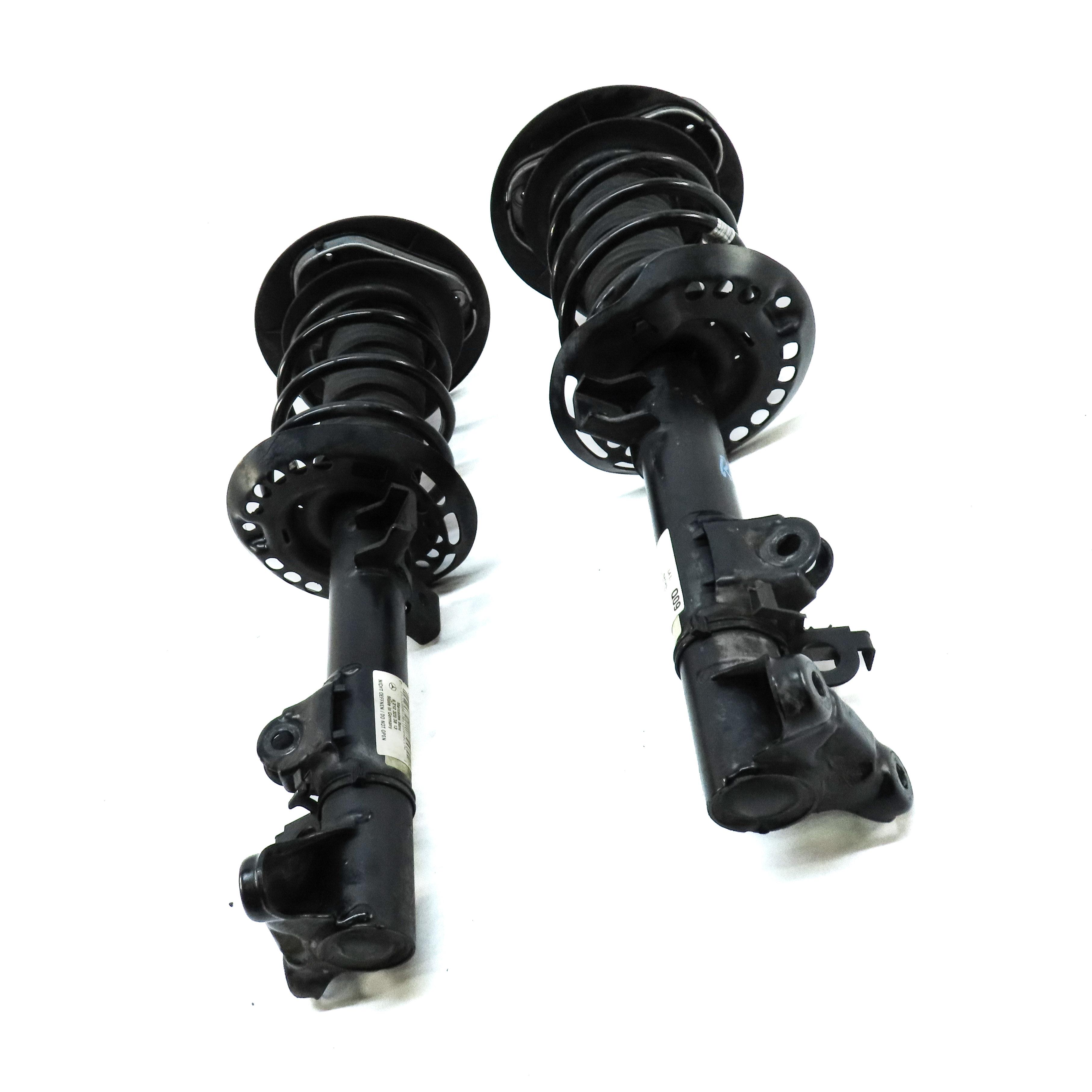 2010-2016 MERCEDES E300 E350 E400 E550 (W212) FRONT SUSPENSION SHOCK STRUT SET — exact item pictured