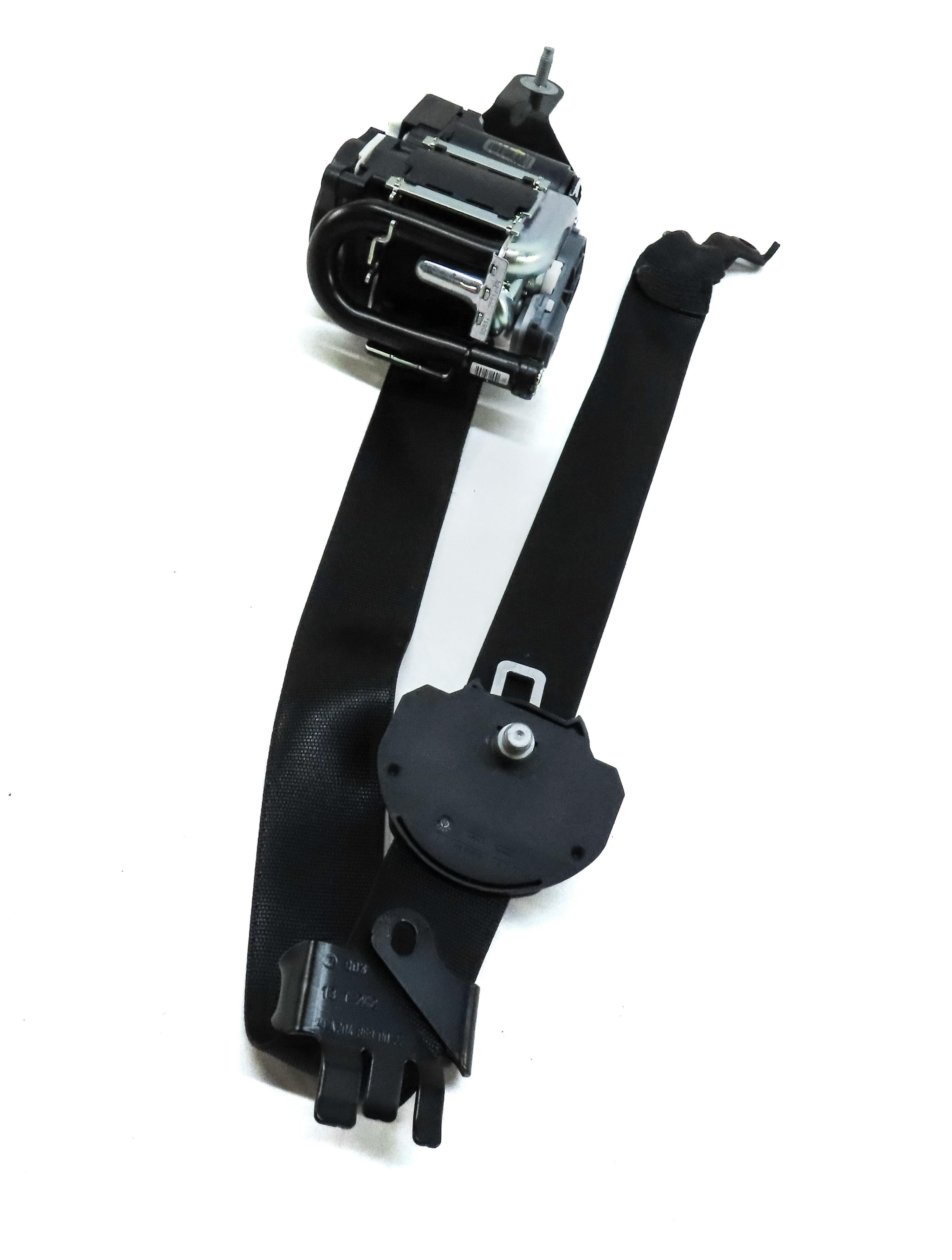 12-16 MERCEDES E CLS CLASS (W212 W218) LEFT DRIVER SEATBELT RETRACTOR (BLACK) — exact item pictured
