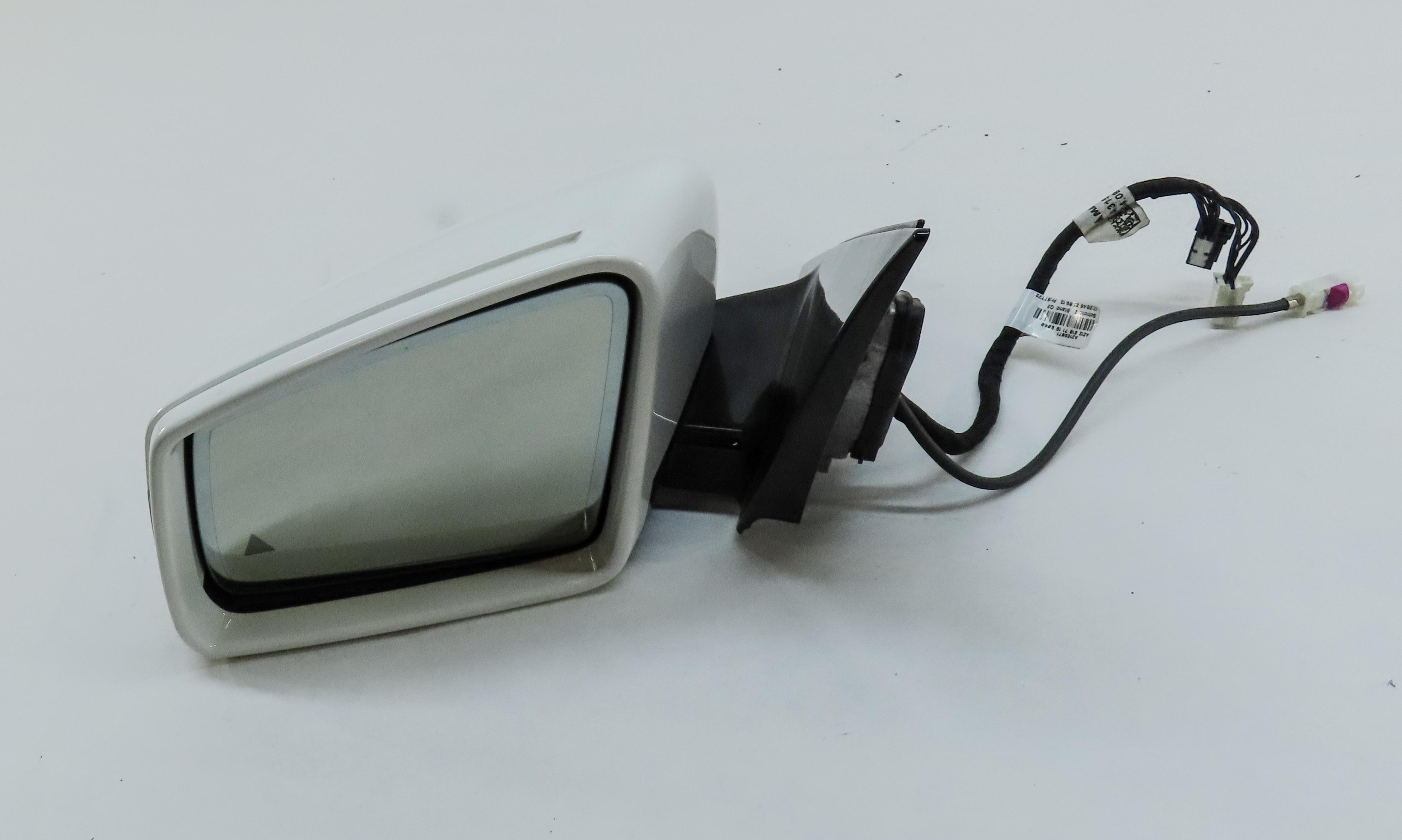 14 E CLASS SEDAN WAGON W212 LEFT DOOR MIRROR HEAT MEM AUTODIM BLIND CAMERA WHITE — exact item pictured