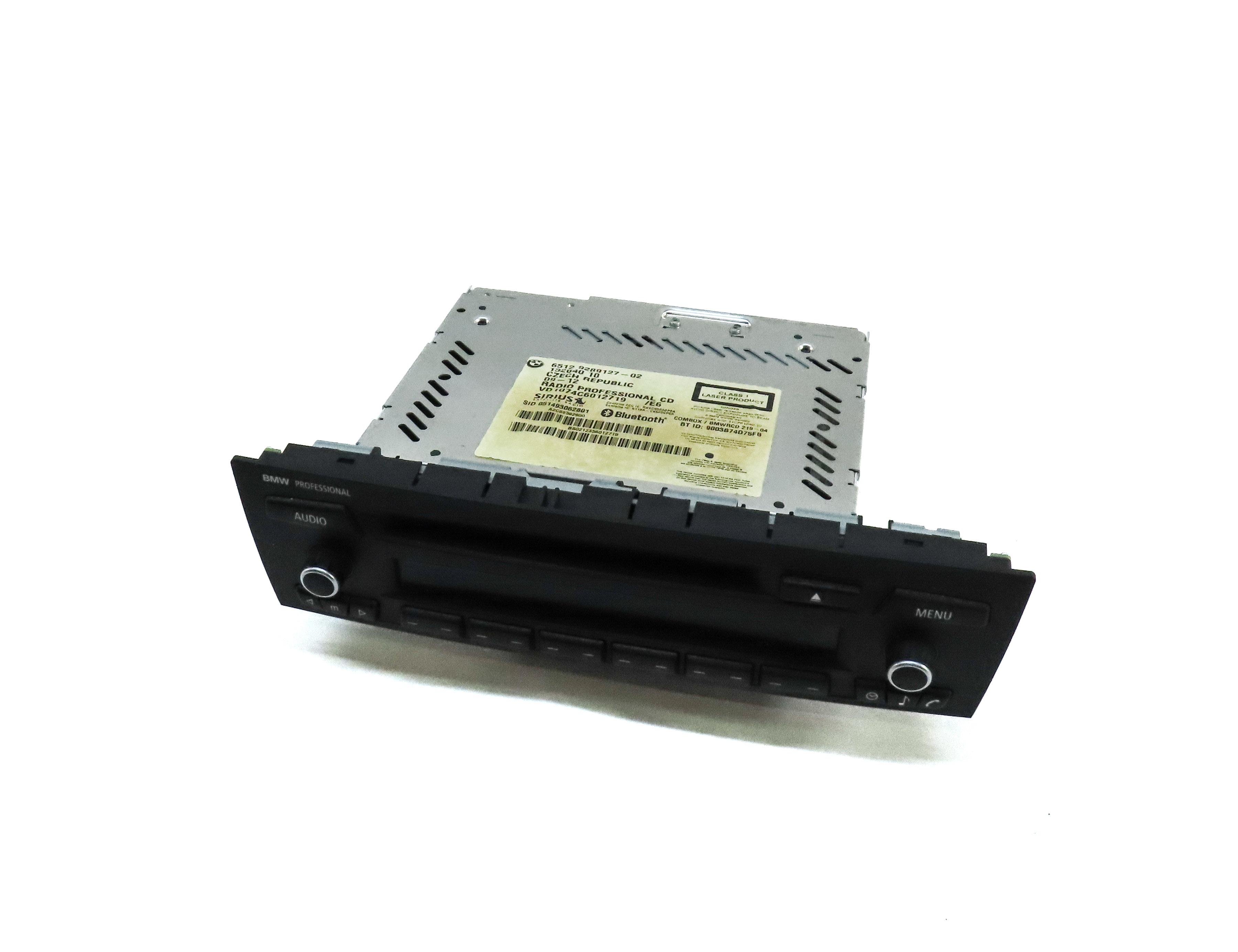 10-16 BMW 128i 328i 335i M3 Z4 (E84 E87 E89 E90) AM/FM CD RADIO STEREO RECEIVER — exact item pictured
