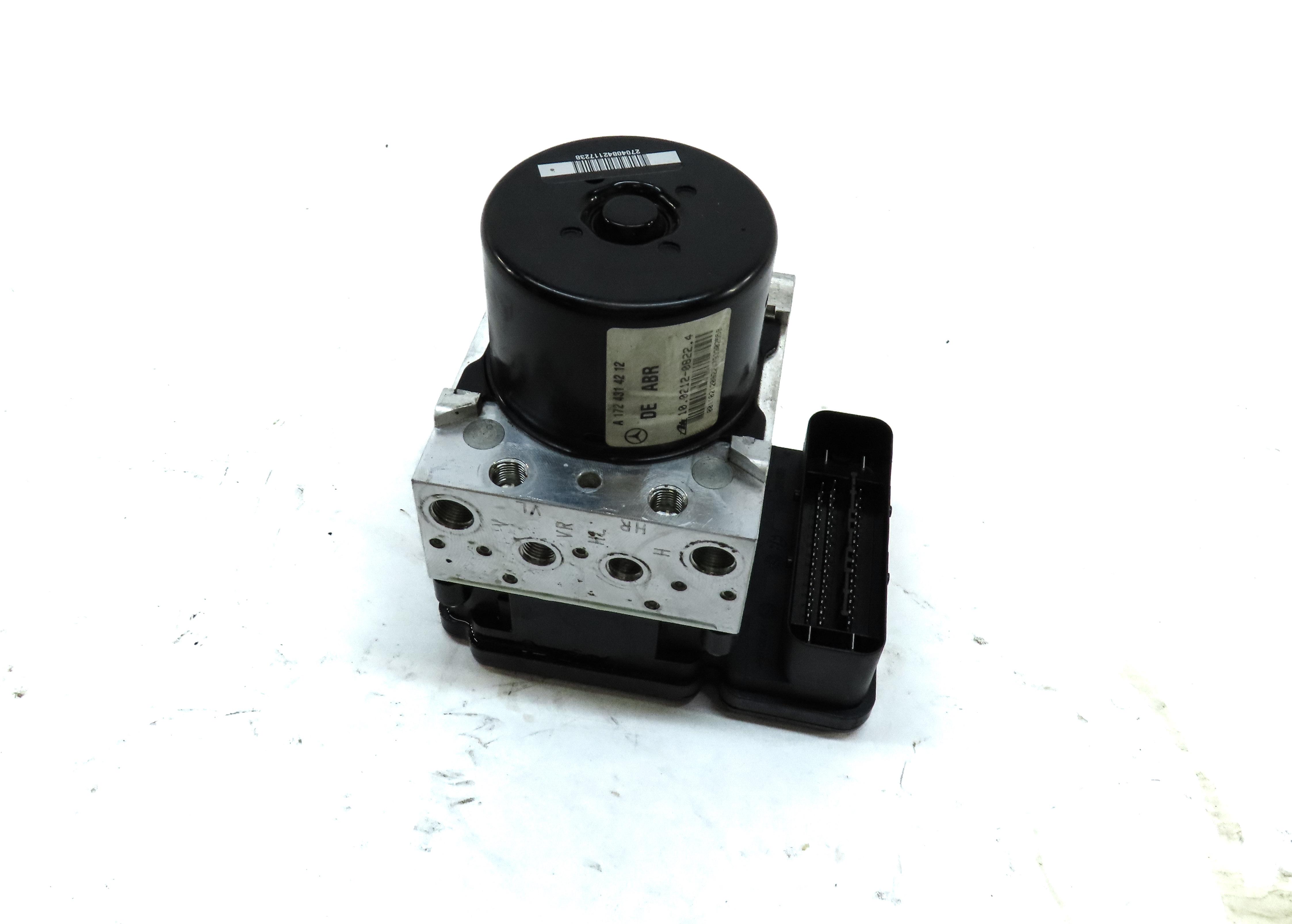 13-15 MERCEDES C250 C300 C350 GLK250 GLK350 (W204 X204) ABS ANTI LOCK BRAKE PUMP — exact item pictured