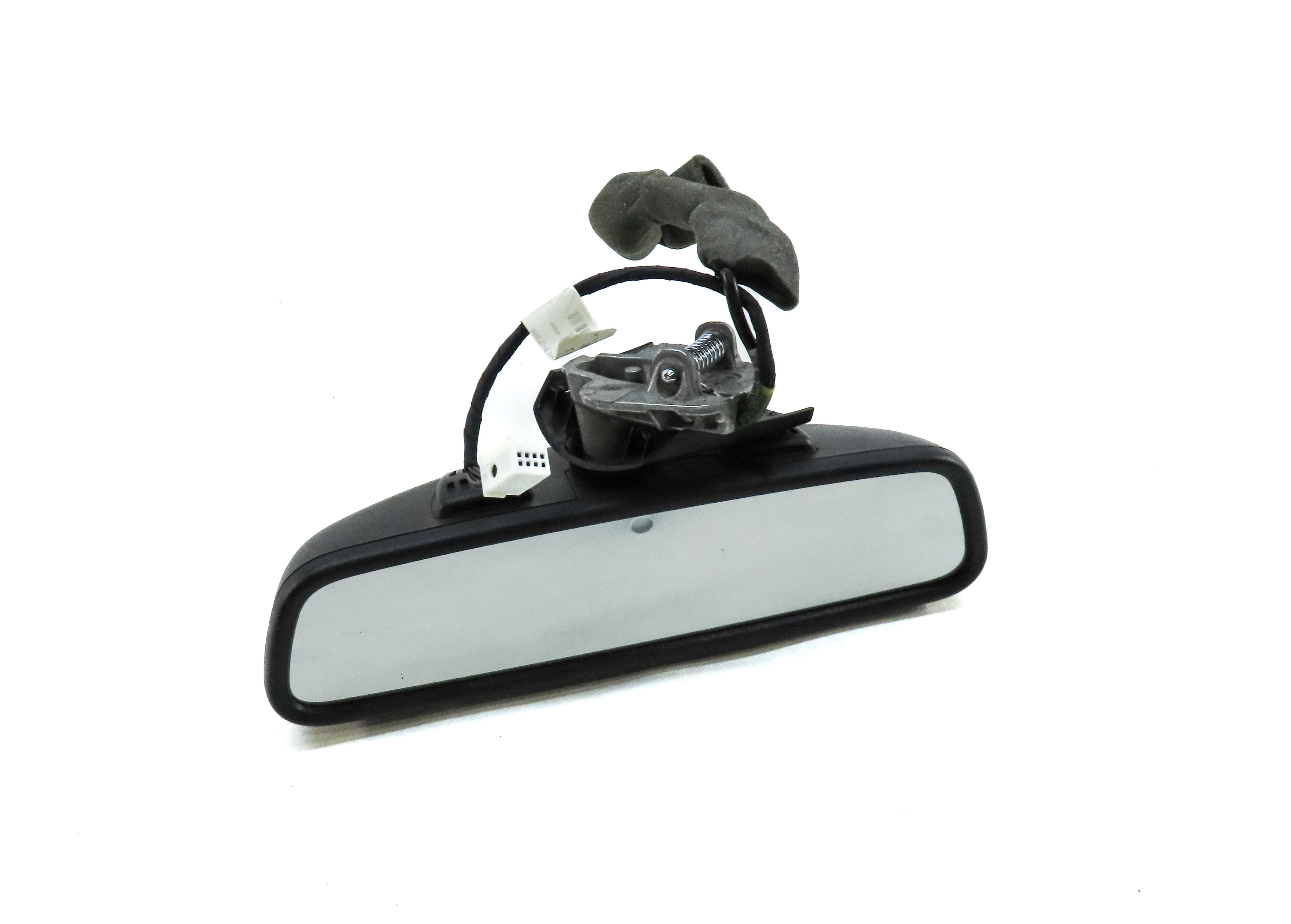 08-15 MERCEDES C GLK CLASS (W204 X204) HOMELINK COMPASS REARVIEW MIRROR (BLACK) — exact item pictured