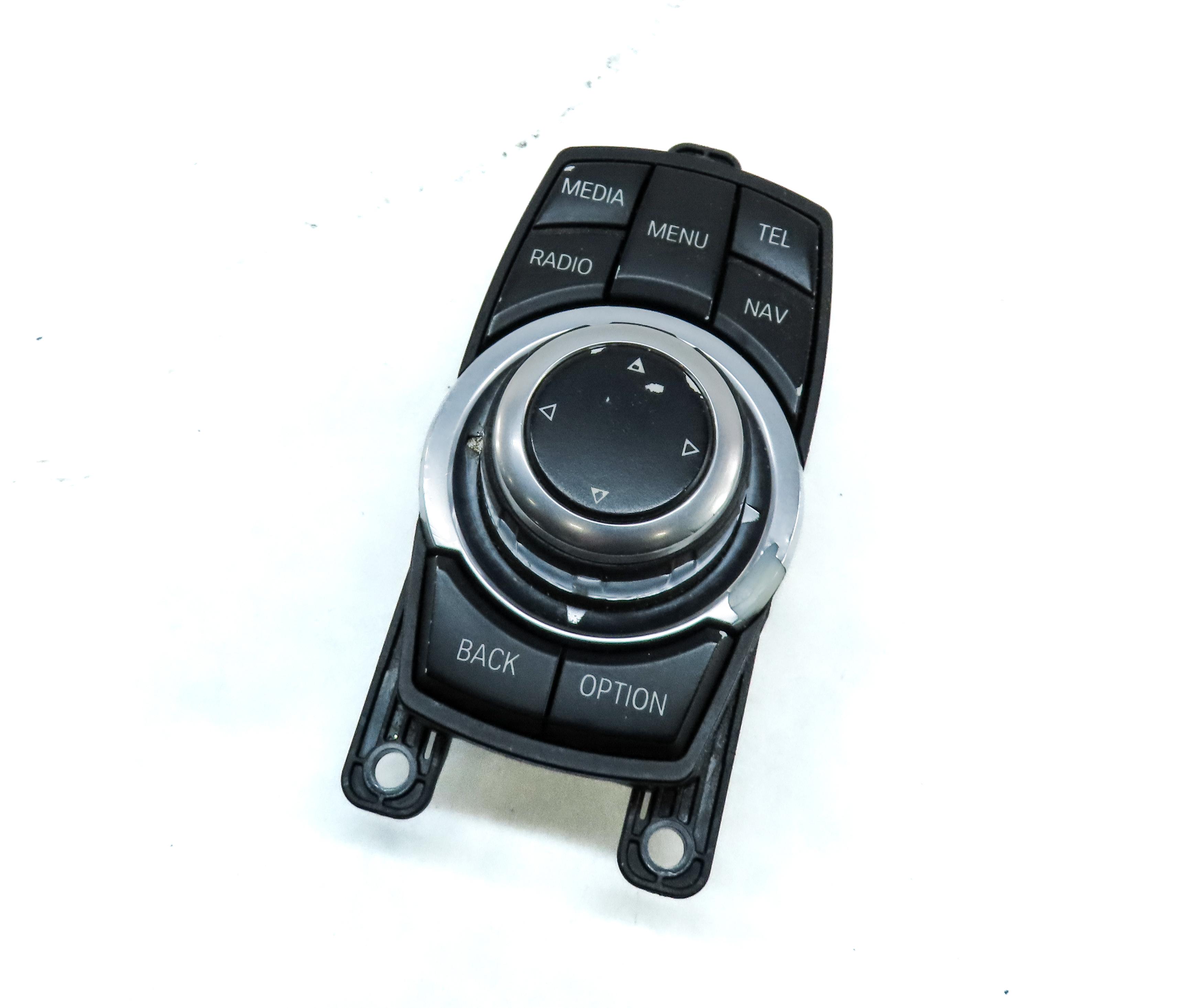 2013 BMW 335i SEDAN F30 iDRIVE MEDIA NAVIGATION RADIO CONTROL KNOB BUTTON PANEL — exact item pictured