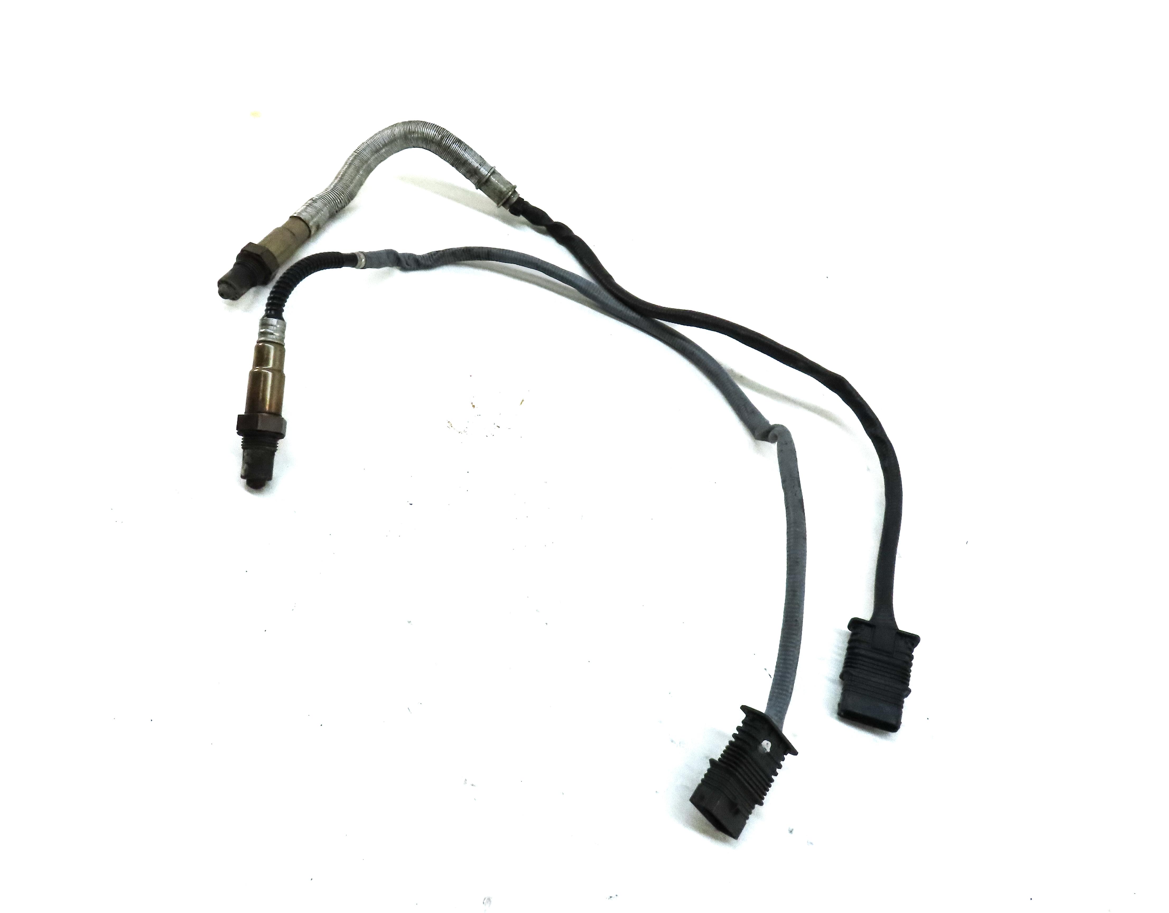2013 BMW 335i SEDAN F30 3.0L TURBO N55 ENGINE PRE POST CAT O2 OXYGEN SENSOR SET2 — exact item pictured