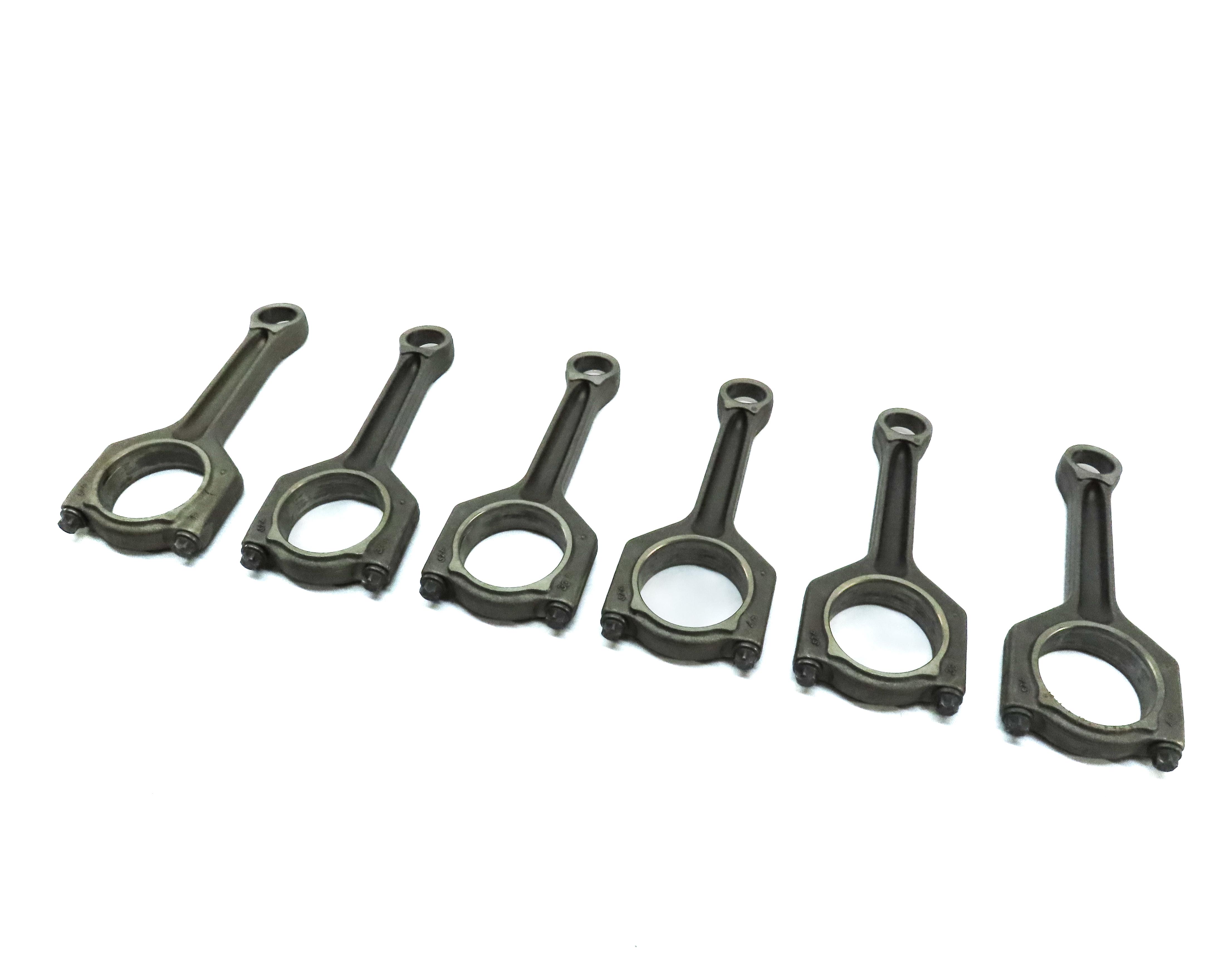 10-14 BMW 1/3/5/6/7/X1/X3/X5/X6 3.0L N55 TURBO ENGINE - CONNECTING ROD SET 6 — exact item pictured