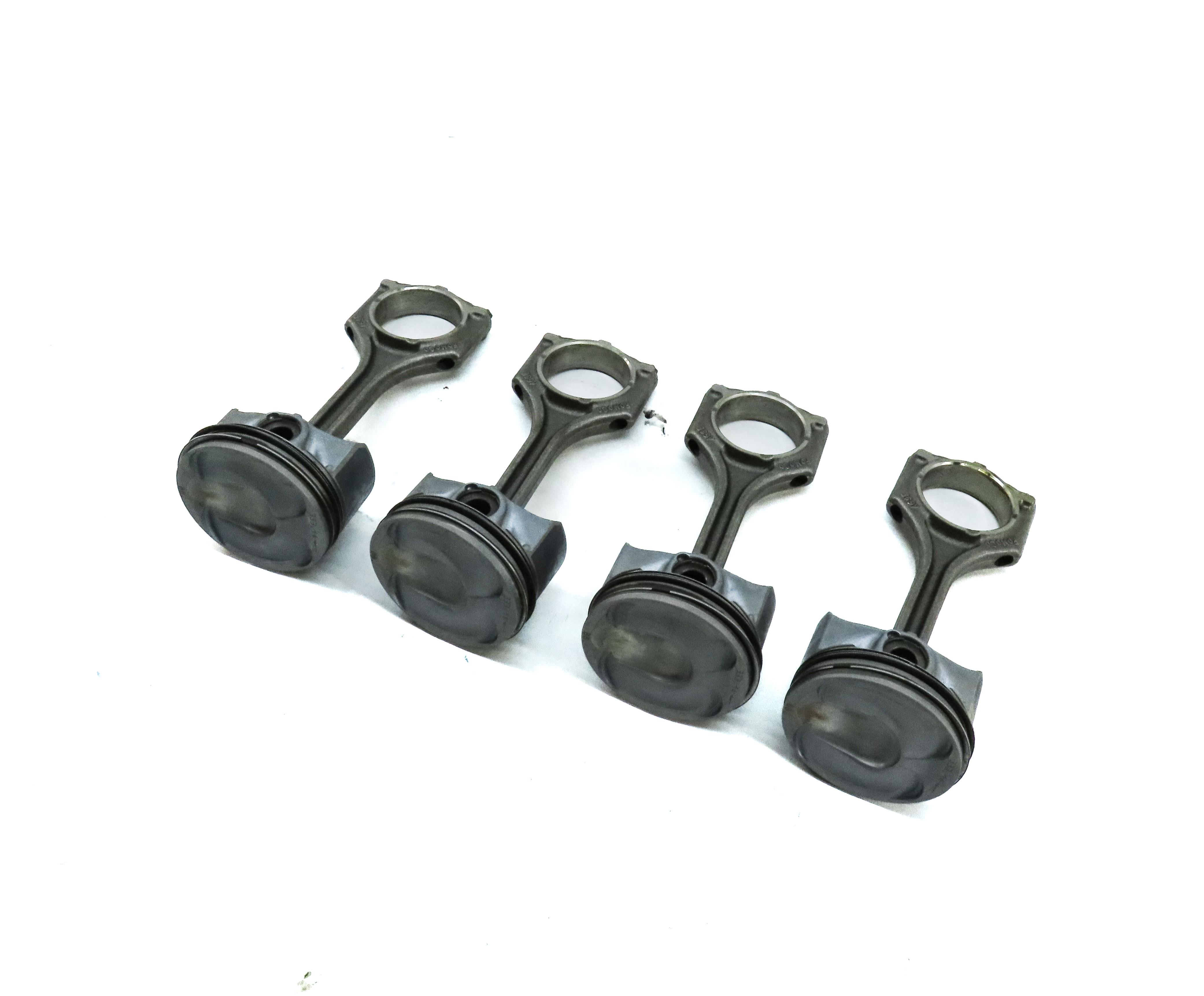 2016 LAND RANGE ROVER EVOQUE L538 2.0L TURBO ENGINE PISTON & CONNECTING ROD SET4 — exact item pictured