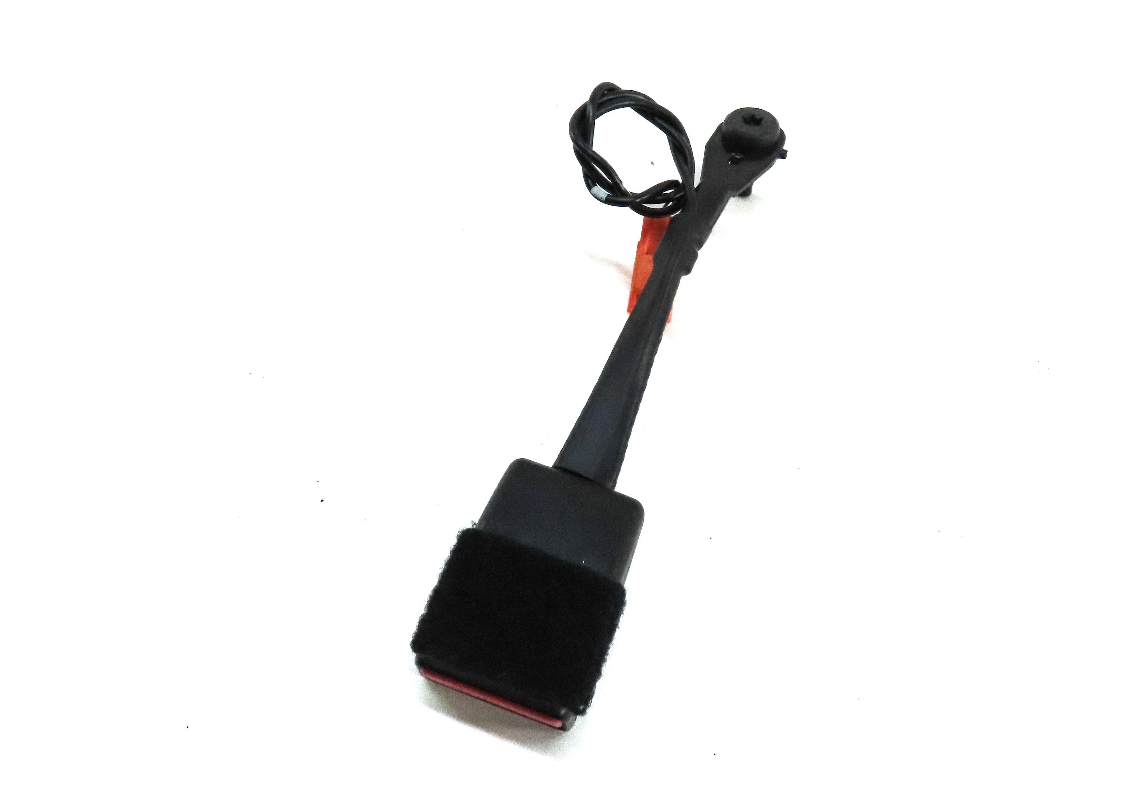 16-18 RANGE ROVER EVOQUE (L538) FRONT LEFT RIGHT SEATBELT BUCKLE RECEIVER BLACK — exact item pictured