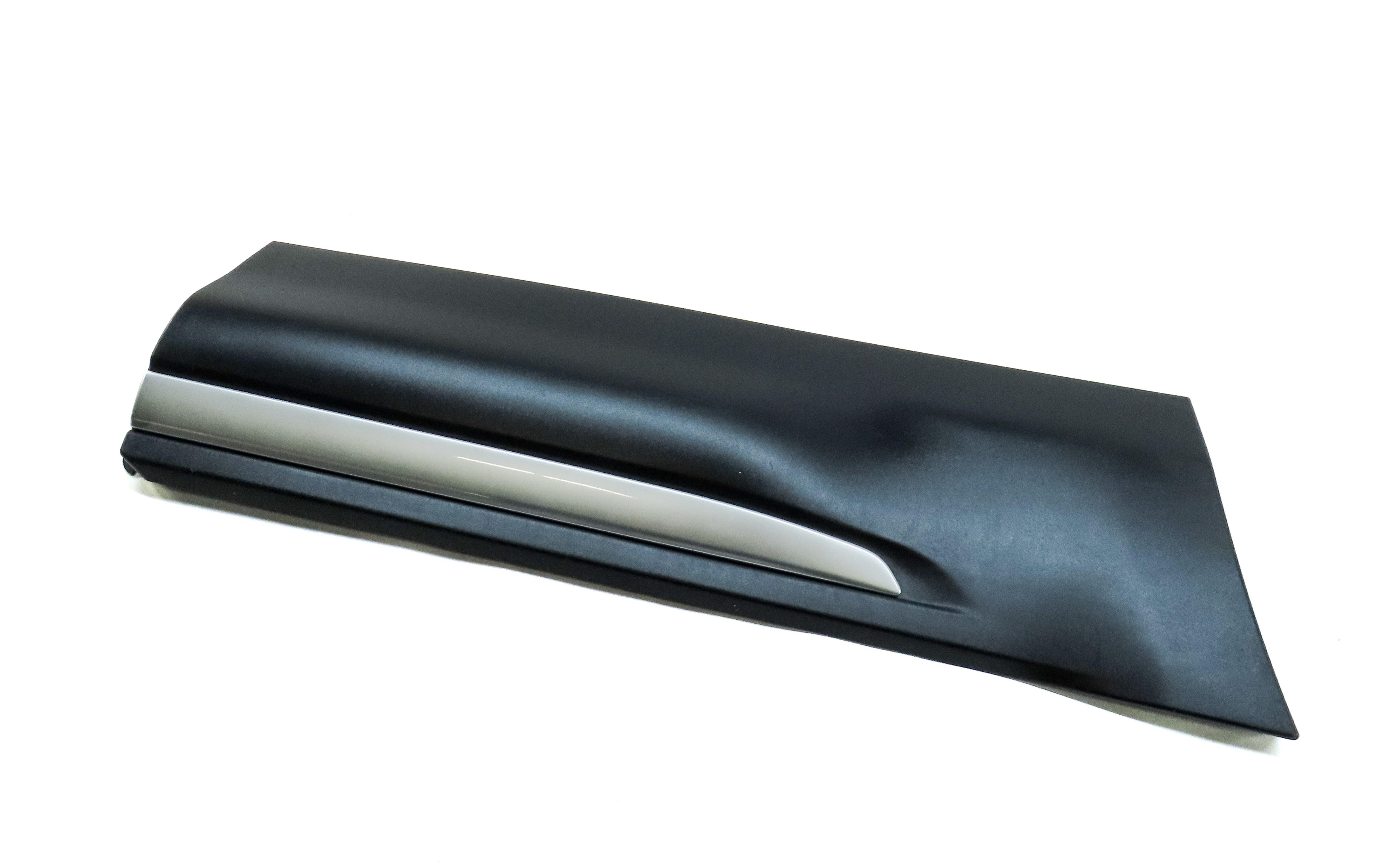 2016 LAND RANGE ROVER EVOQUE (L538) REAR RIGHT LOWER DOOR MOULDING TRIM (BLACK) — exact item pictured