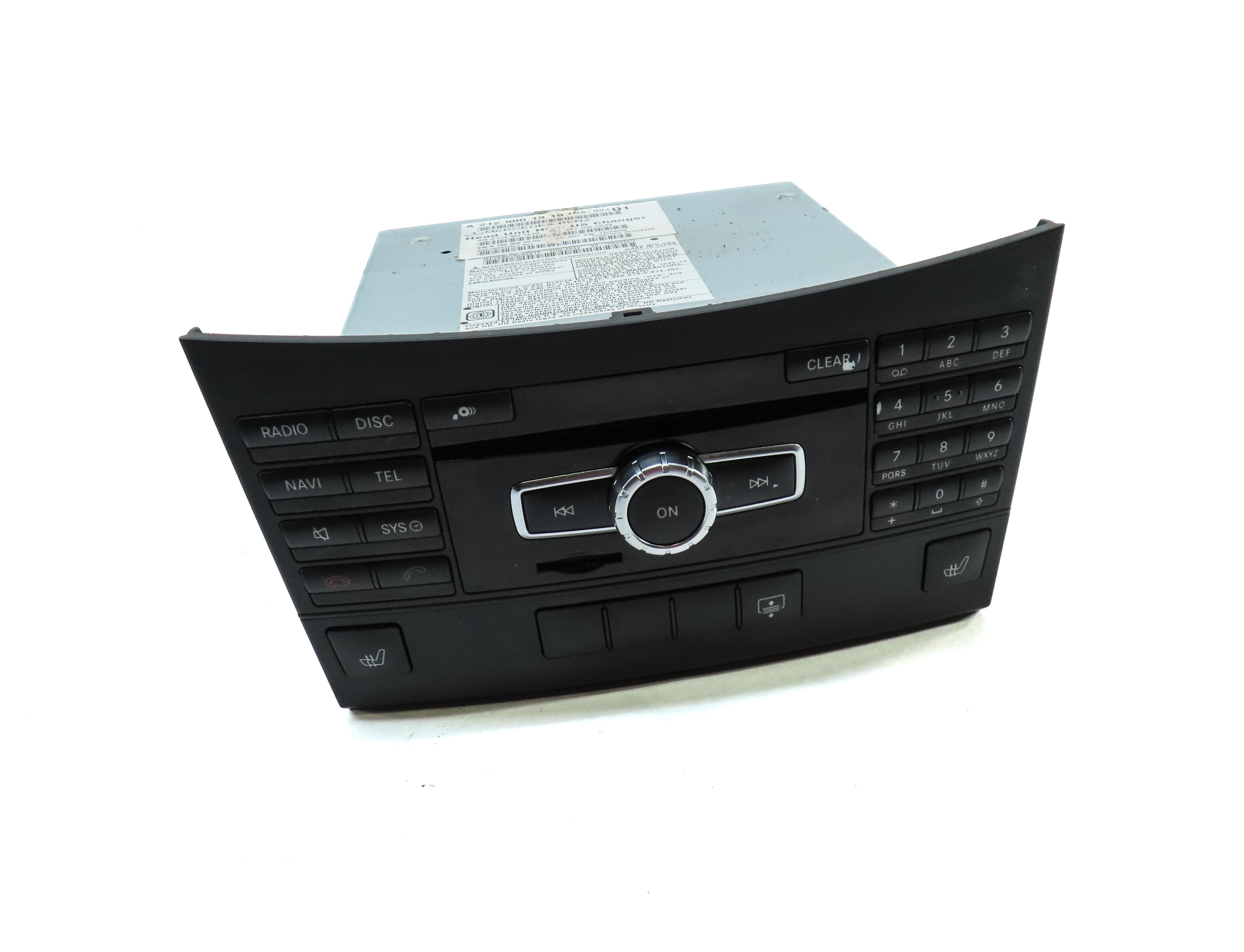 2013 MERCEDES E CLS CLASS (W207 W212 W218) RADIO PHONE COMMAND STEREO HEAD UNIT — exact item pictured