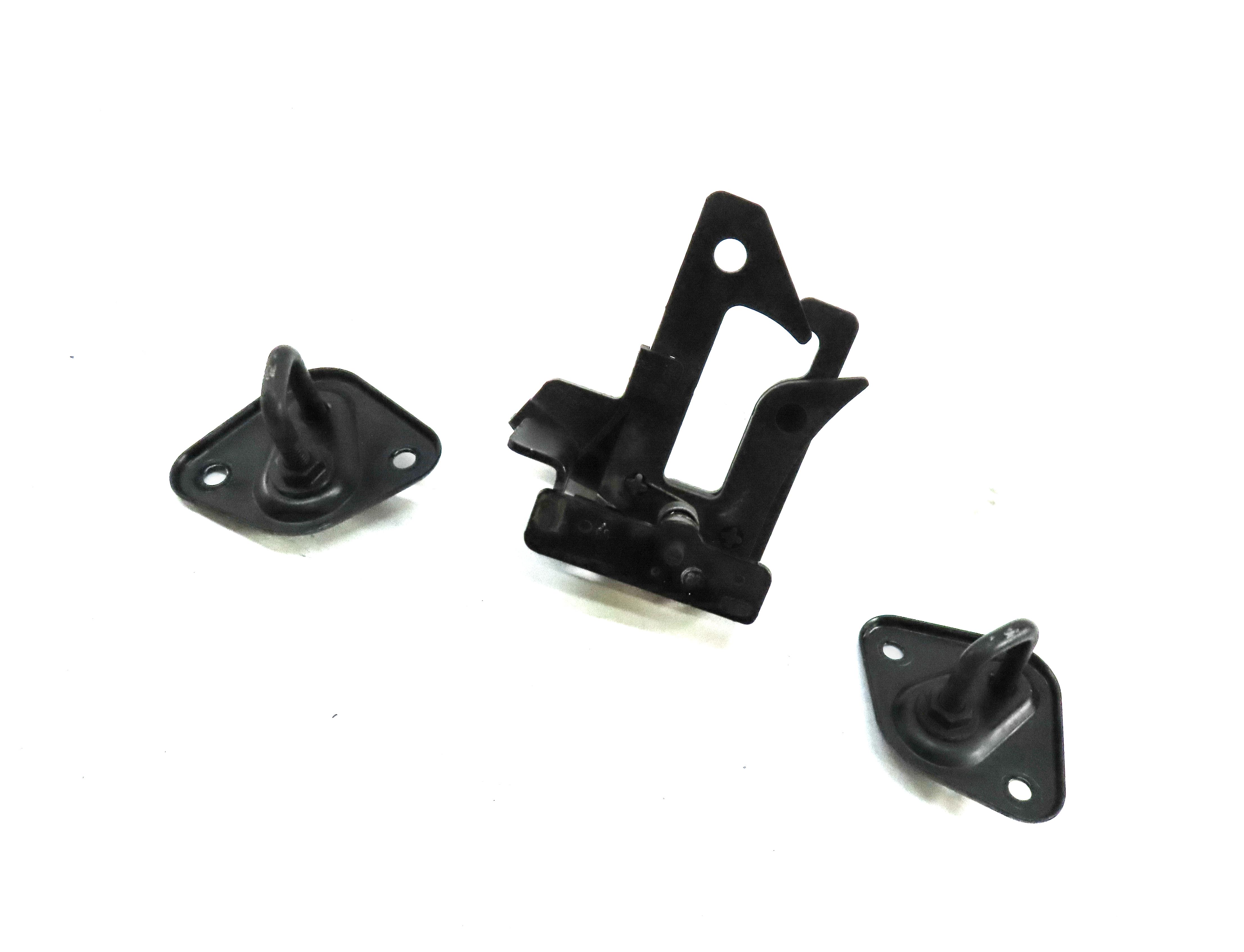 2013 MERCEDES E-CLASS COUPE (W207) HOOD SAFETY CATCH HOOK & SPRING SET — exact item pictured