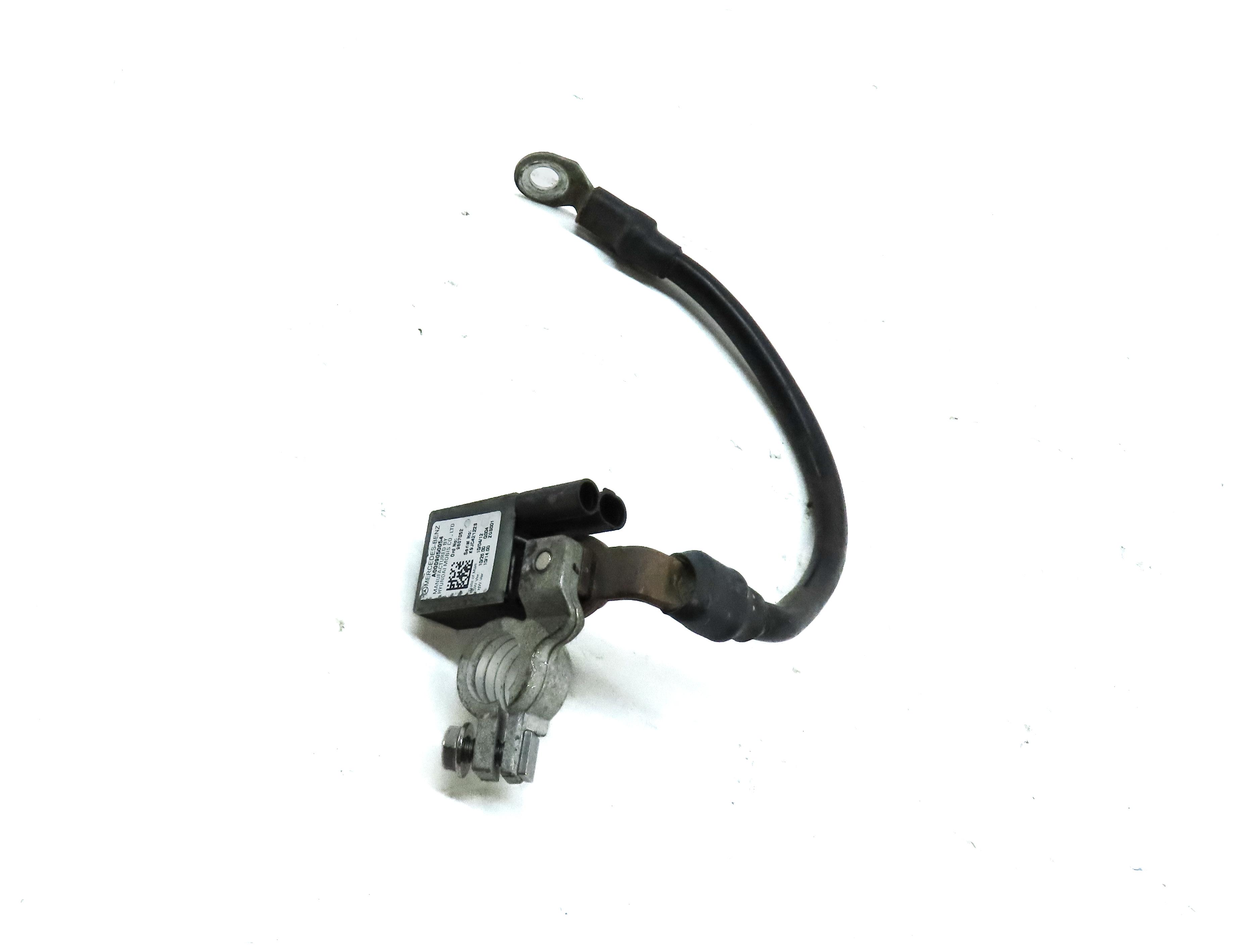 2013 MERCEDES E-CLASS COUPE (W207) NEGATIVE BATTERY CABLE w/ IBS MODULE — exact item pictured