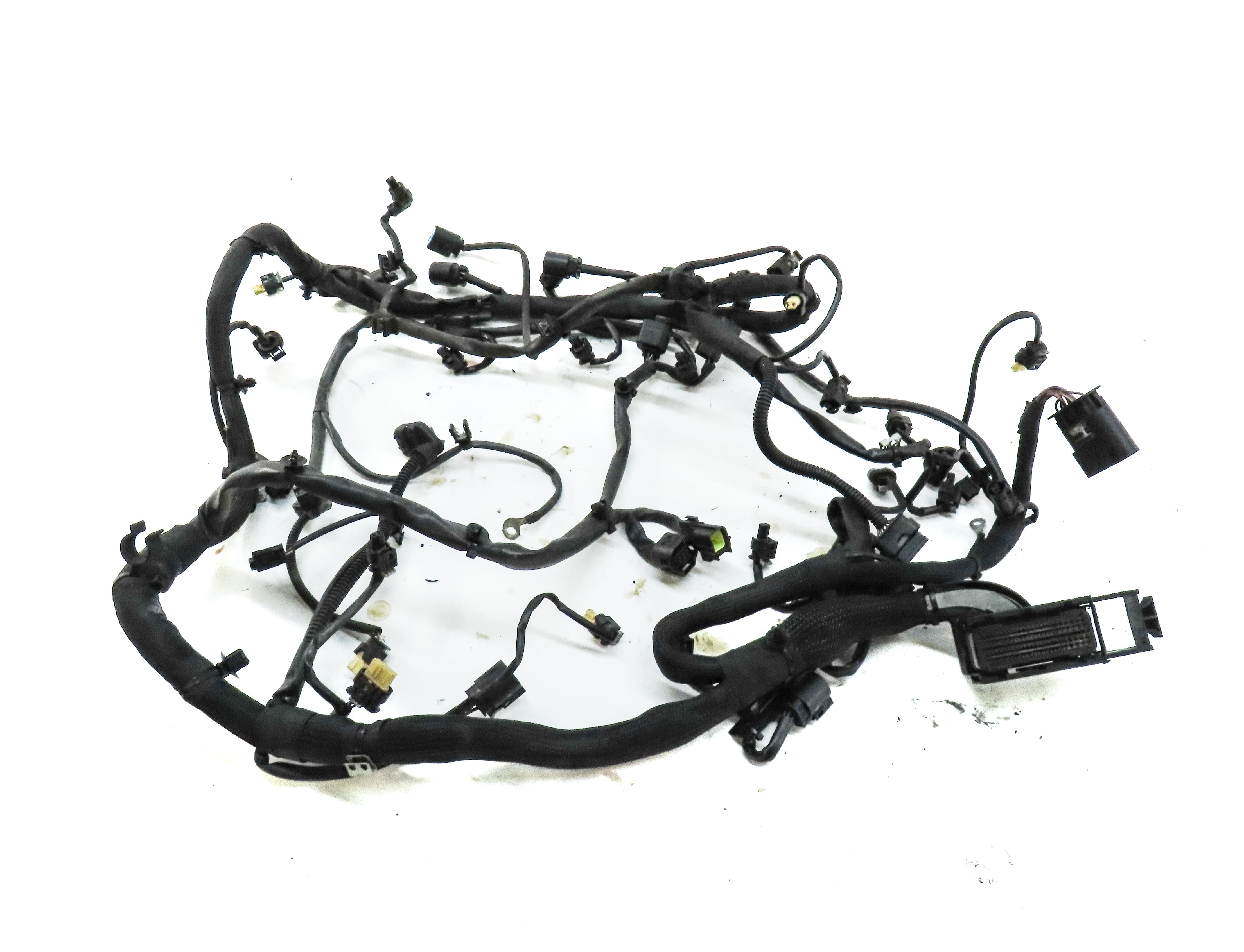 2013 MERCEDES E-CLASS COUPE (W207) 3.5L M276 ENGINE WIRE WIRING HARNESS — exact item pictured