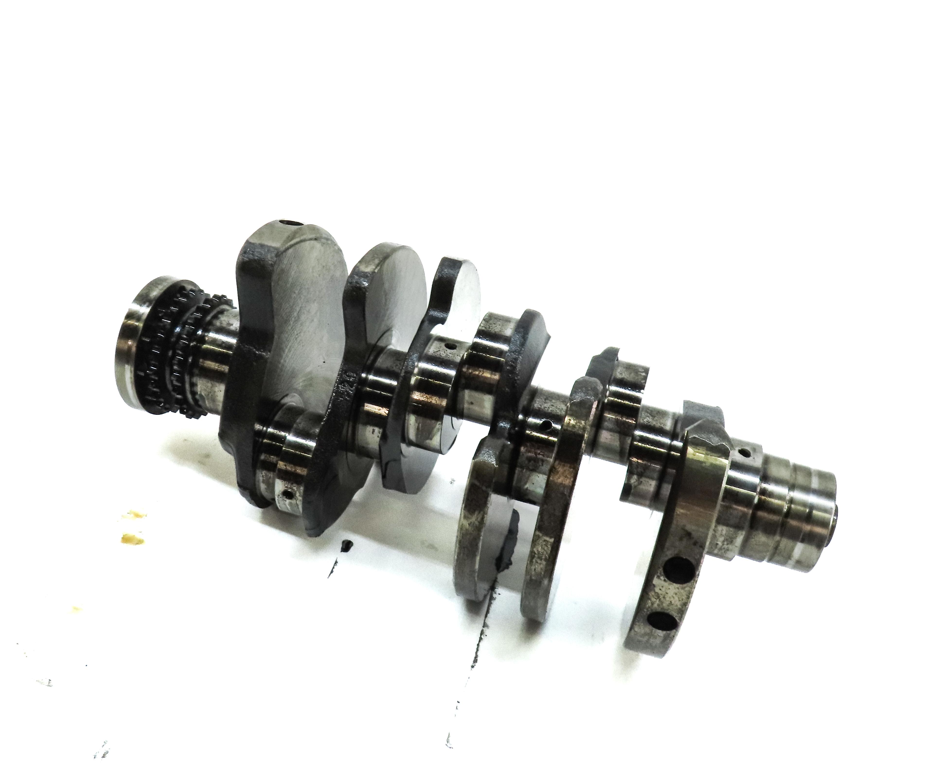 2010 AUDI Q7 (4L) 3.0L CATA TDI DIESEL ENGINE CRANKSHAFT CRANK SHAFT ASSEMBLY — exact item pictured