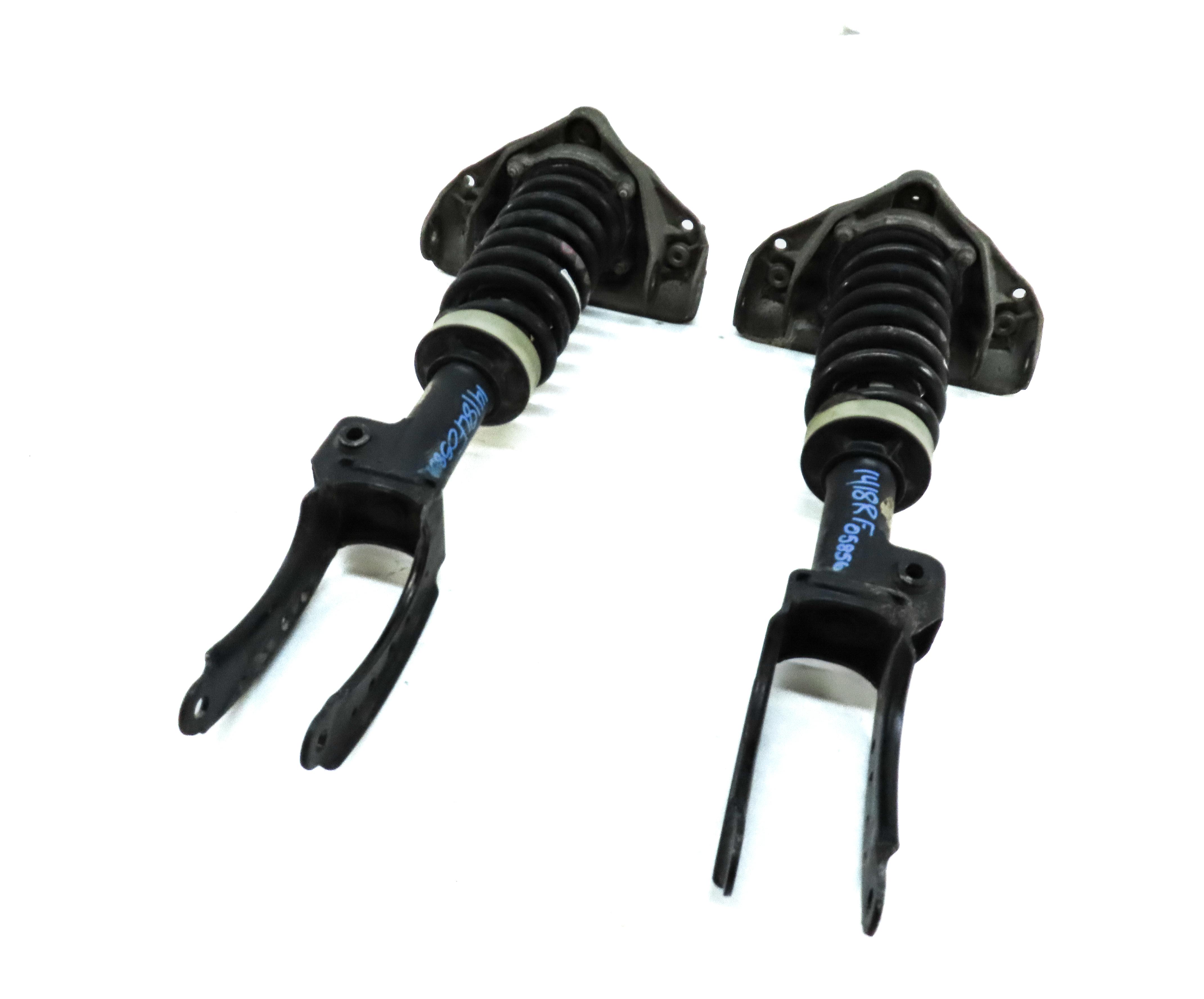 2007-2015 AUDI Q7 (4L) FRONT LEFT & RIGHT COMFORT SUSPENSION SHOCK STRUT SET-2 — exact item pictured