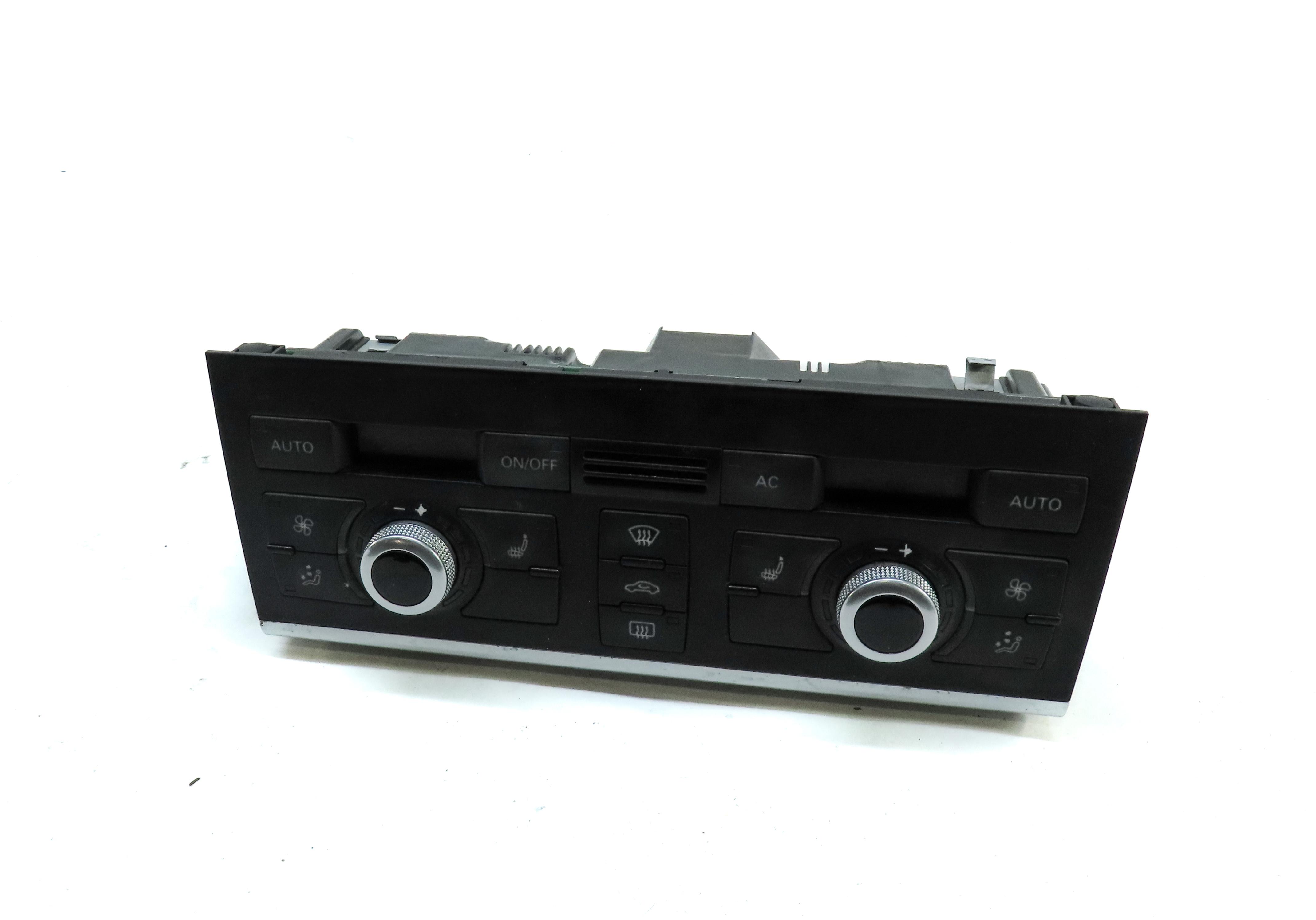 2010-2011 AUDI Q7 (4L) FRONT DASH HEATER A/C TEMPERATURE CLIMATE CONTROL PANEL — exact item pictured