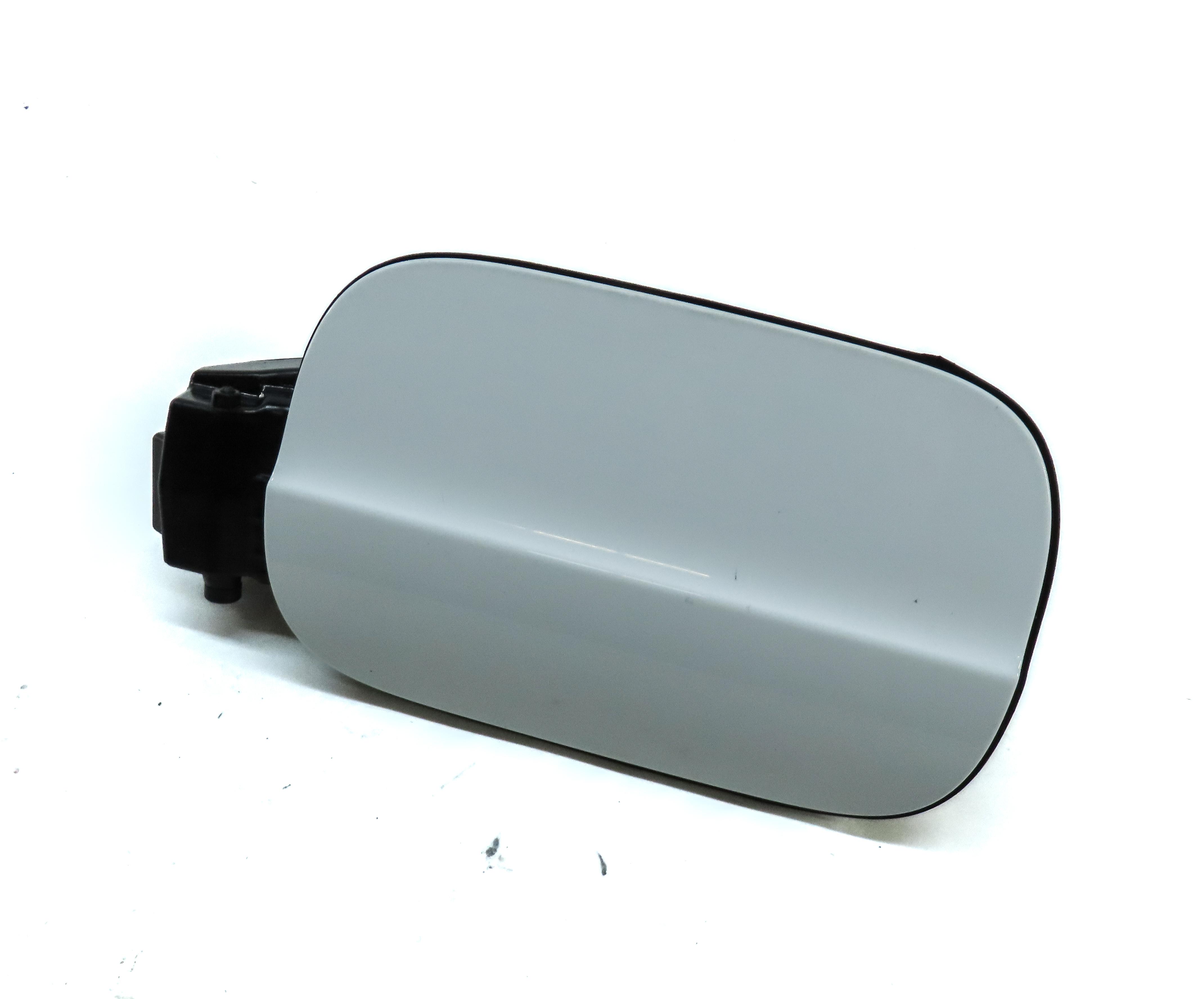 2010-2015 AUDI Q7 (4L) FUEL TANK DOOR LID COVER TRIM w/ HOUSING (IBIS WHITE T9) — exact item pictured