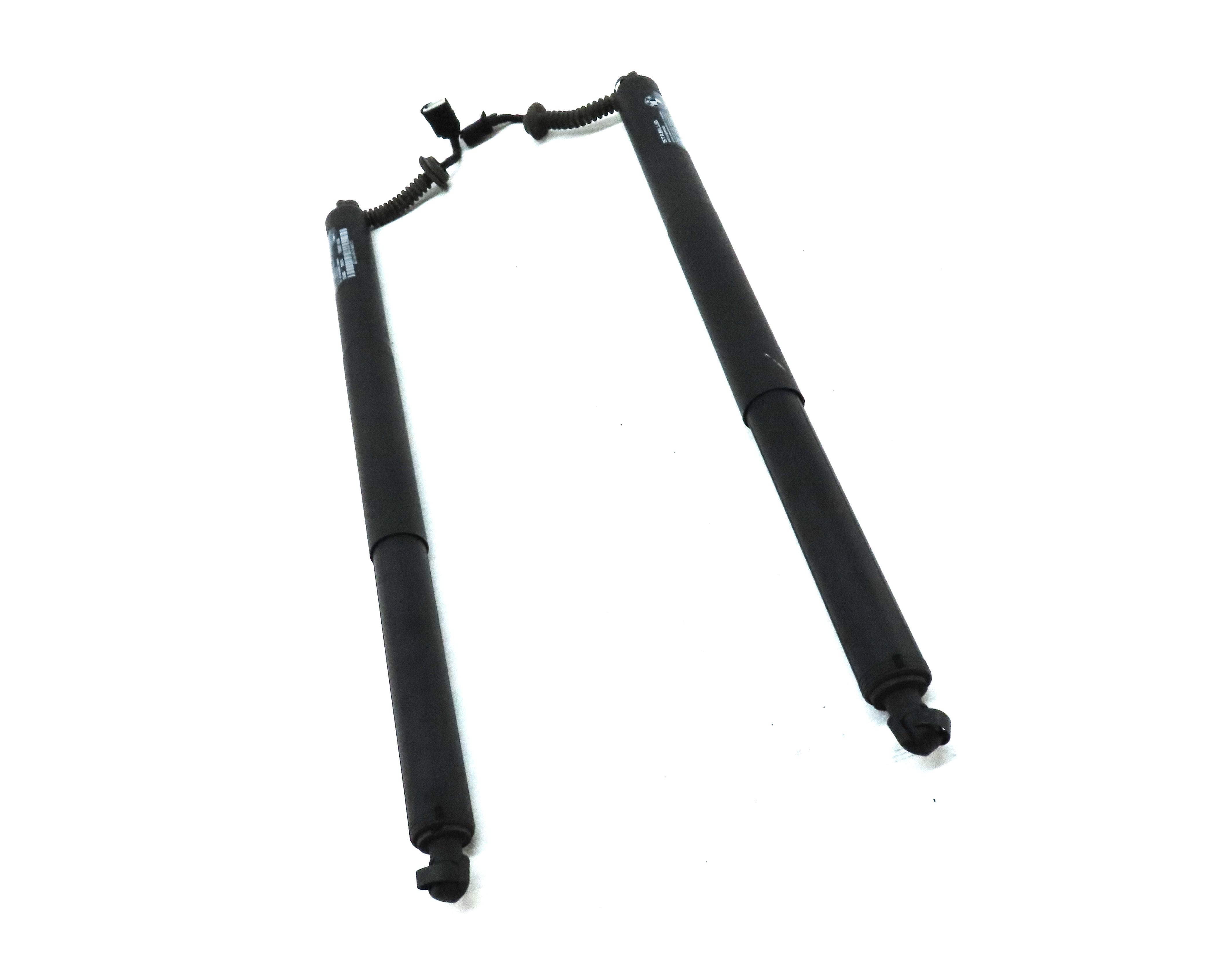 16-17 BMW X1 (F48) REAR LEFT & RIGHT ELECTRIC TRUNK OPEN CLOSE ASSIST SHOCK SET2 — exact item pictured