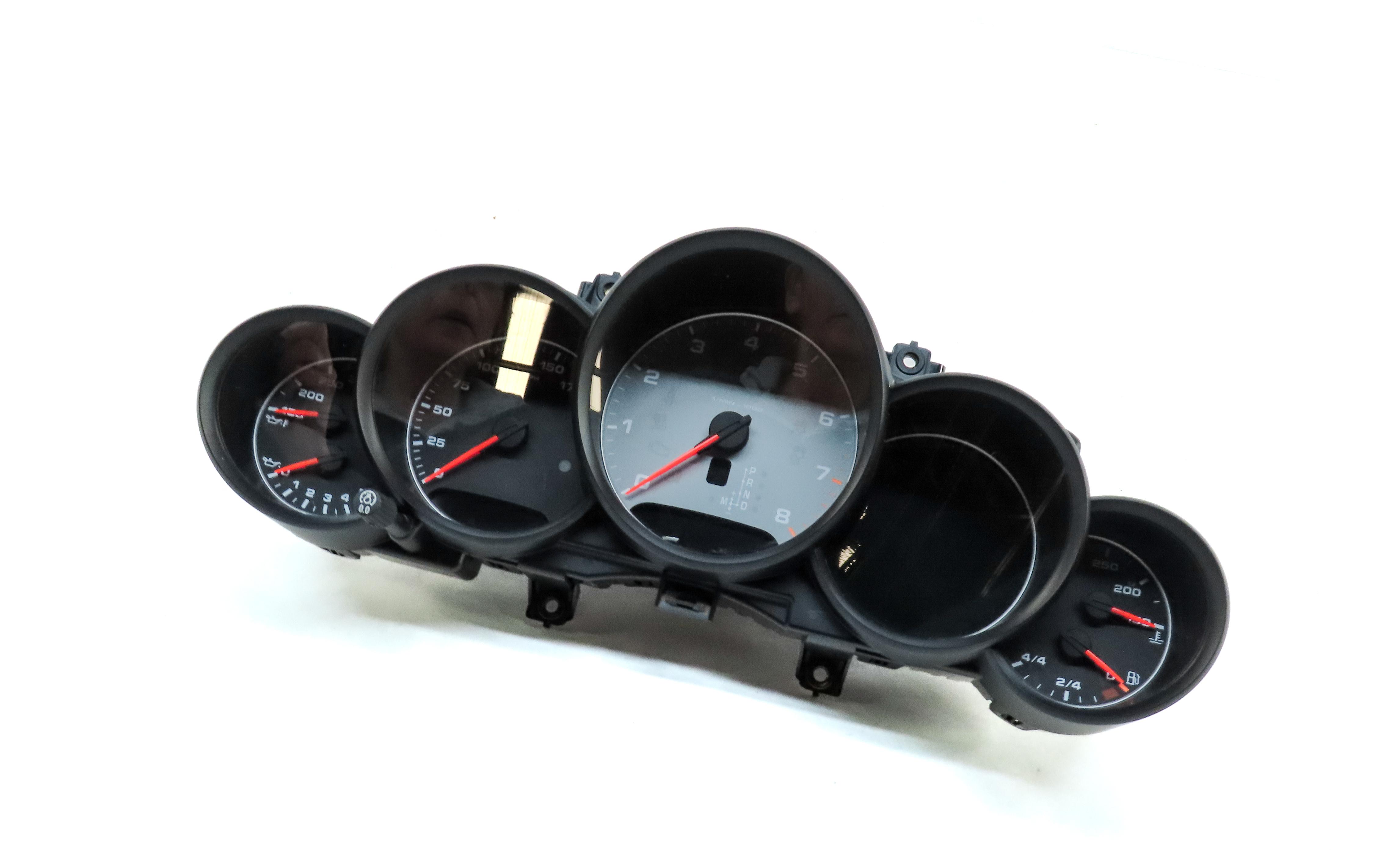 11-12 PORSCHE CAYENNE 958 4.8L NON-TURBO SPEEDOMETER COMPASS NAVIGATION MPH 92k — exact item pictured
