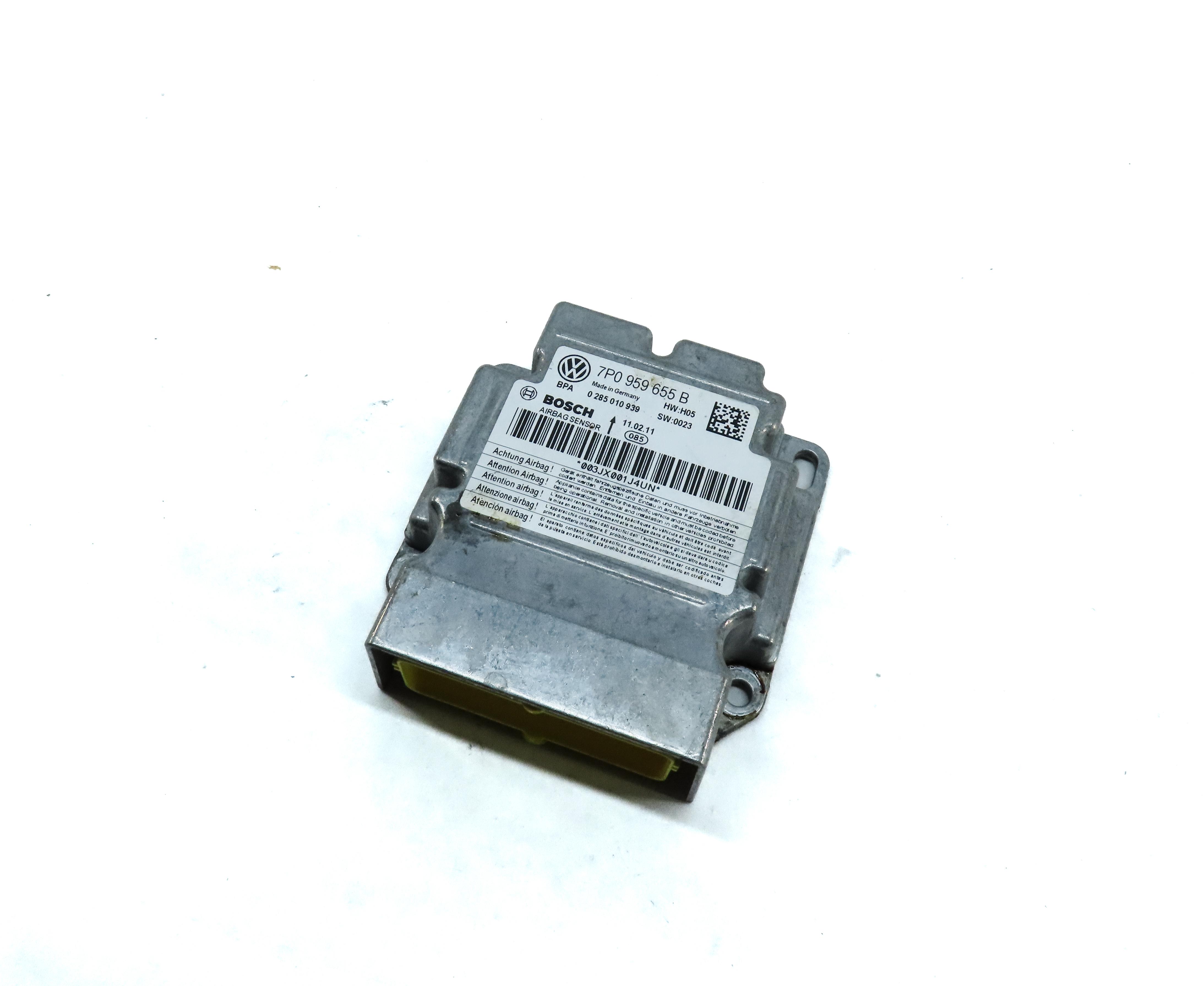 2011-2014 PORSCHE CAYENNE (958) SRS BAG CONTROL MODULE — exact item pictured