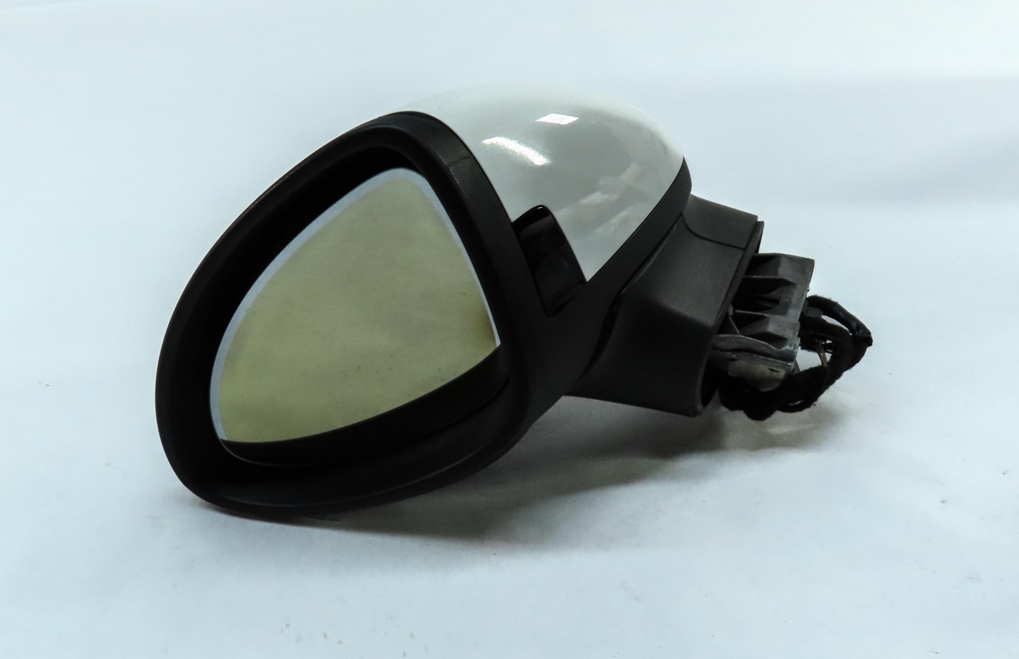 11-14 PORSCHE CAYENNE (958) LEFT P-FOLD AUTODIM BLIND SPOT MIRROR (SAND WHITE) — exact item pictured