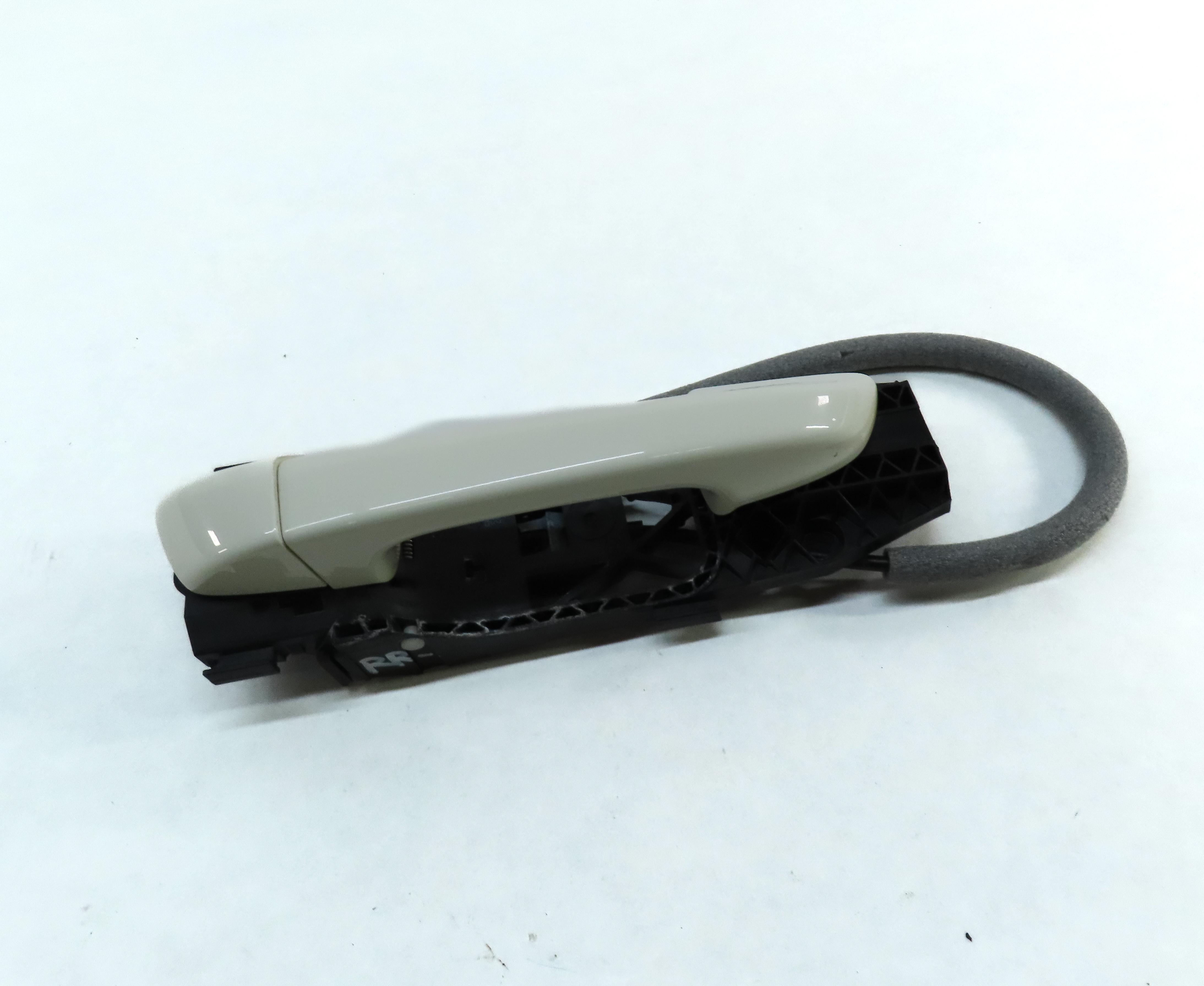 2011-2018 PORSCHE CAYENNE (958) RIGHT REAR EXTERIOR DOOR HANDLE (SAND WHITE) — exact item pictured