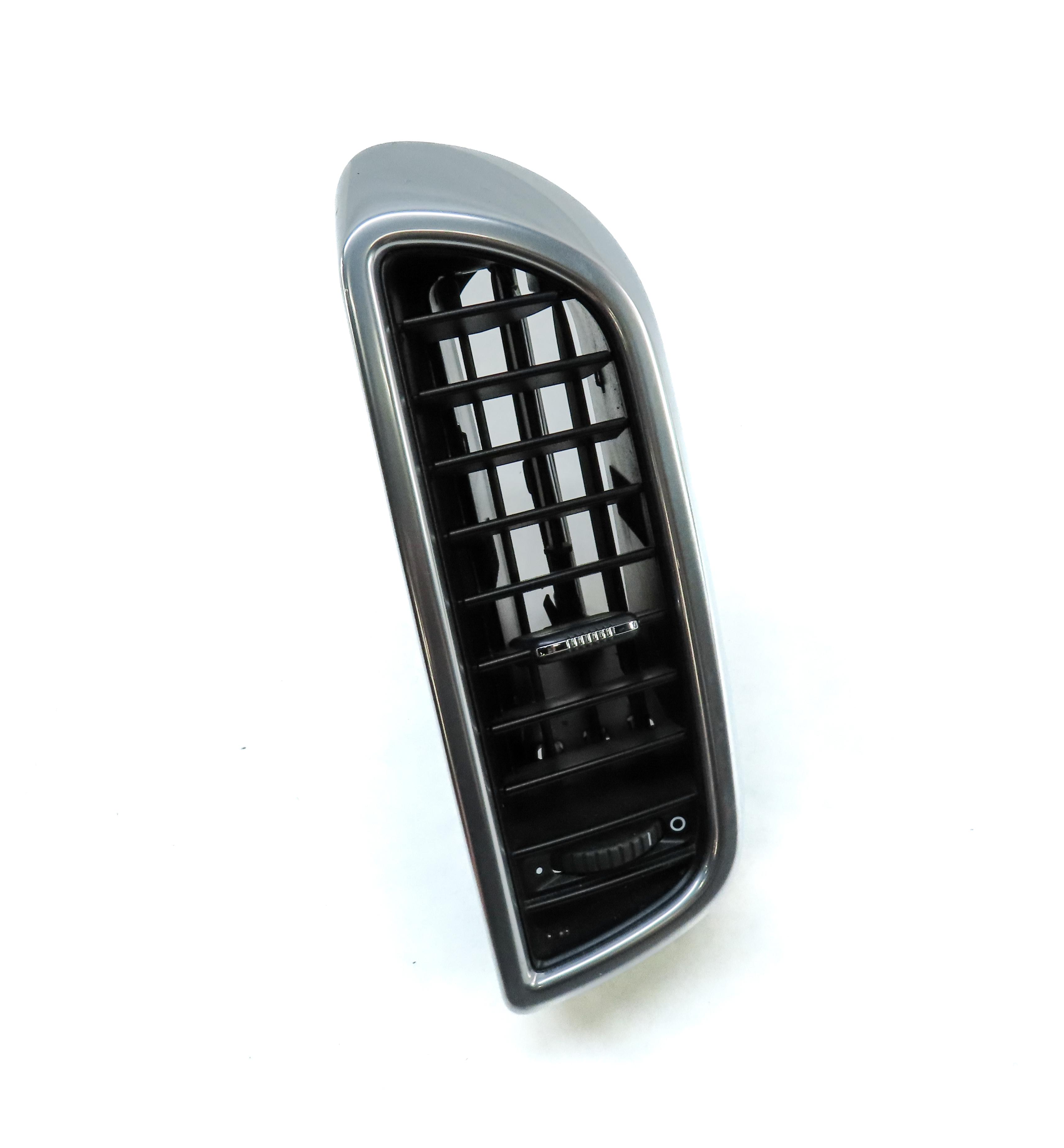 2011 PORSCHE CAYENNE (958) FRONT CENTER RIGHT AC HEATER AIR VENT (BLACK SILVER) — exact item pictured
