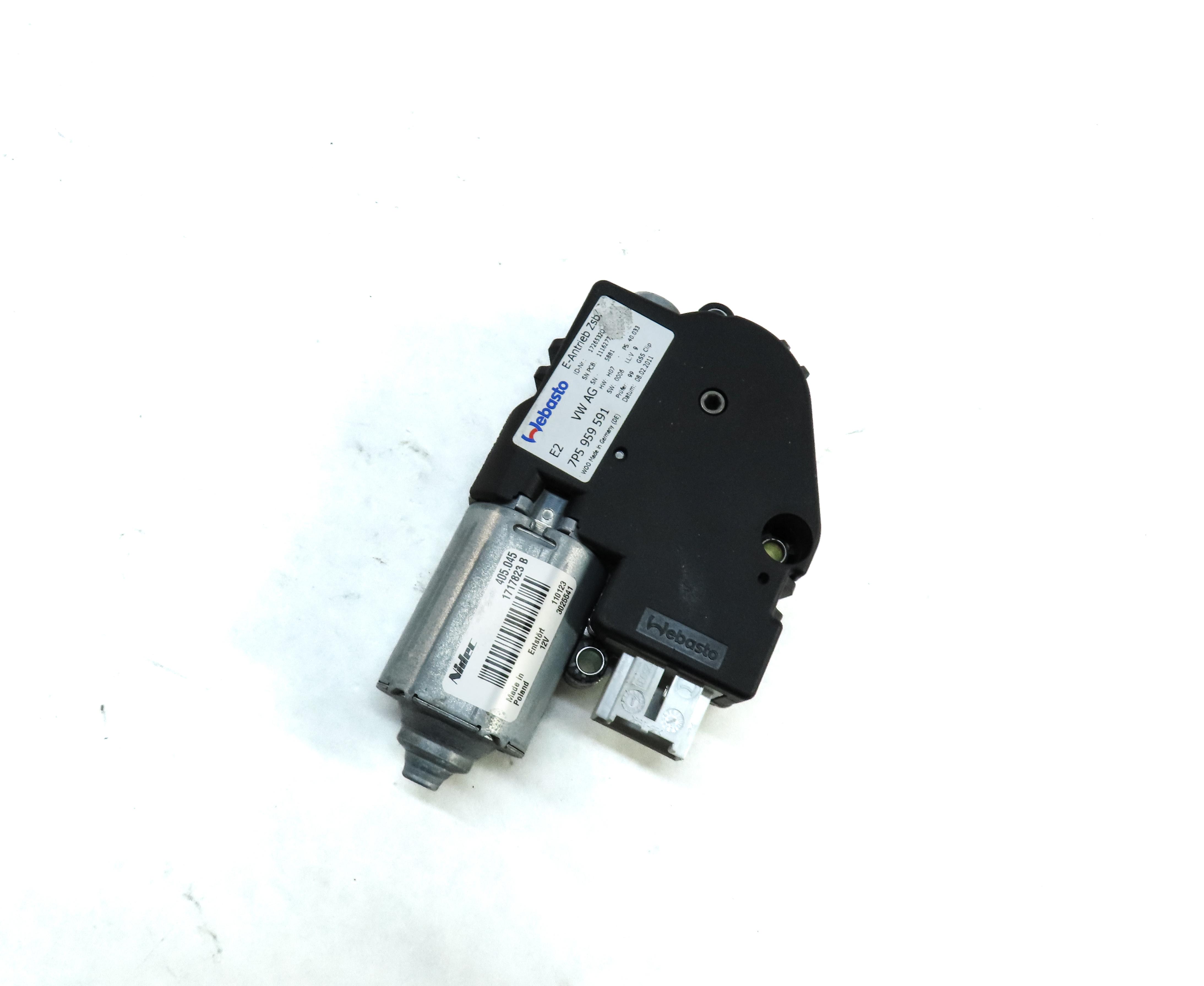 2011-2018 PORSCHE CAYENNE (958) SUNROOF MOTOR SUN ROOF WINDOW MOTOR — exact item pictured