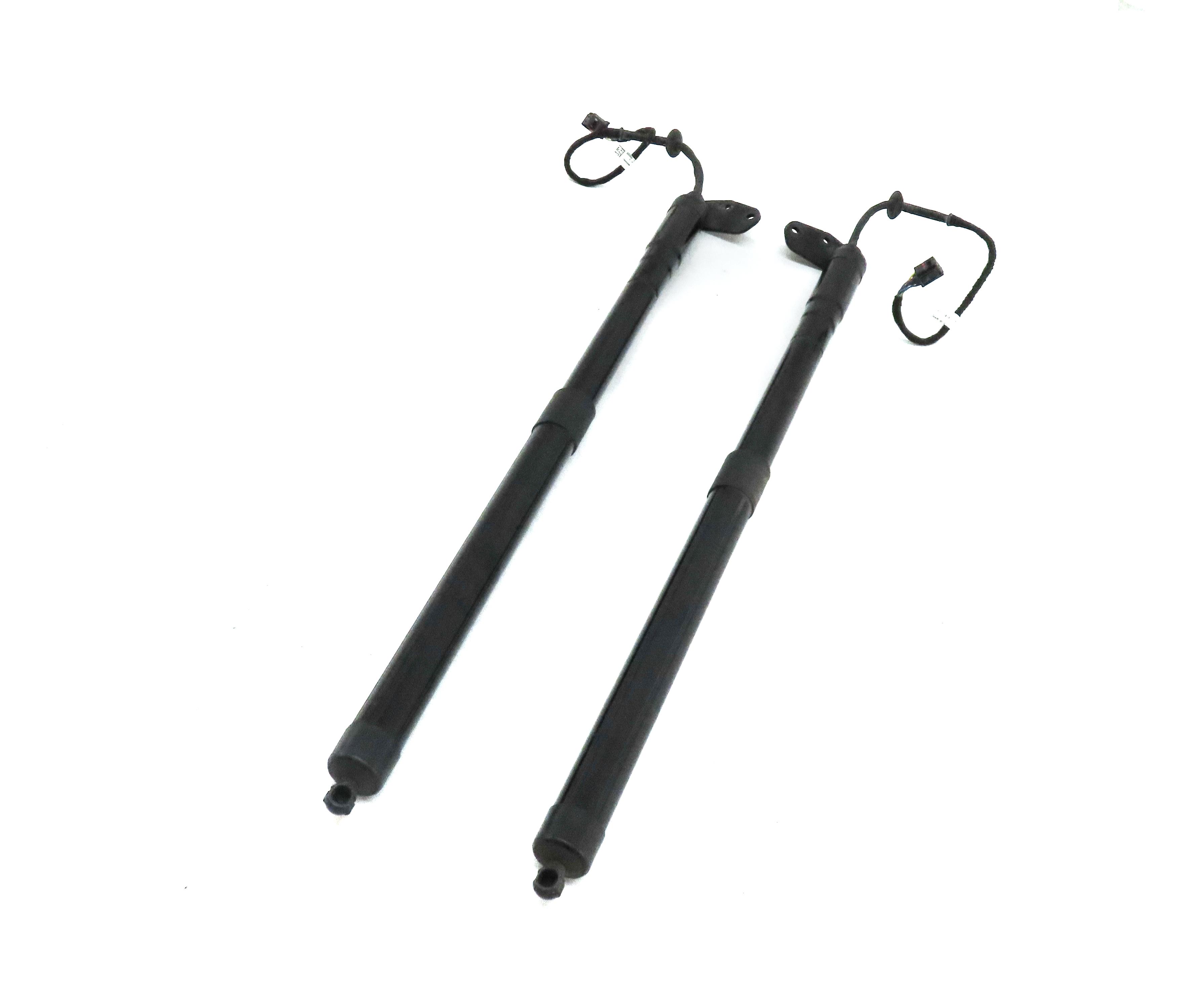 11-13 PORSCHE CAYENNE (958) REAR LEFT & RIGHT TRUNK SHOCK STRUT SET 2 (ELECTRIC) — exact item pictured
