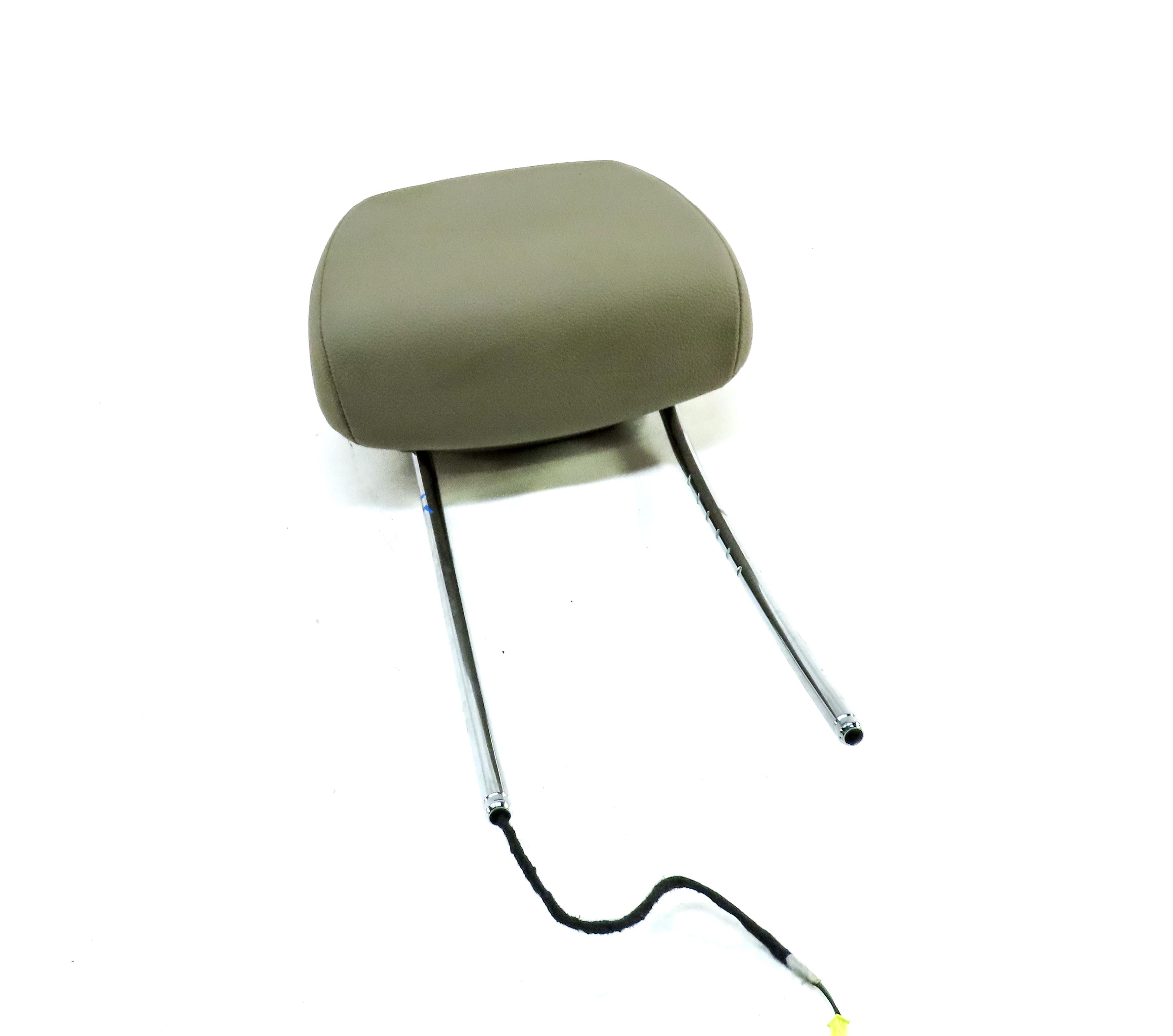 13-14 MERCEDES C CLASS (W204) FRONT LEFT OR RIGHT ACTIVE SEAT HEADREST (BEIGE) — exact item pictured