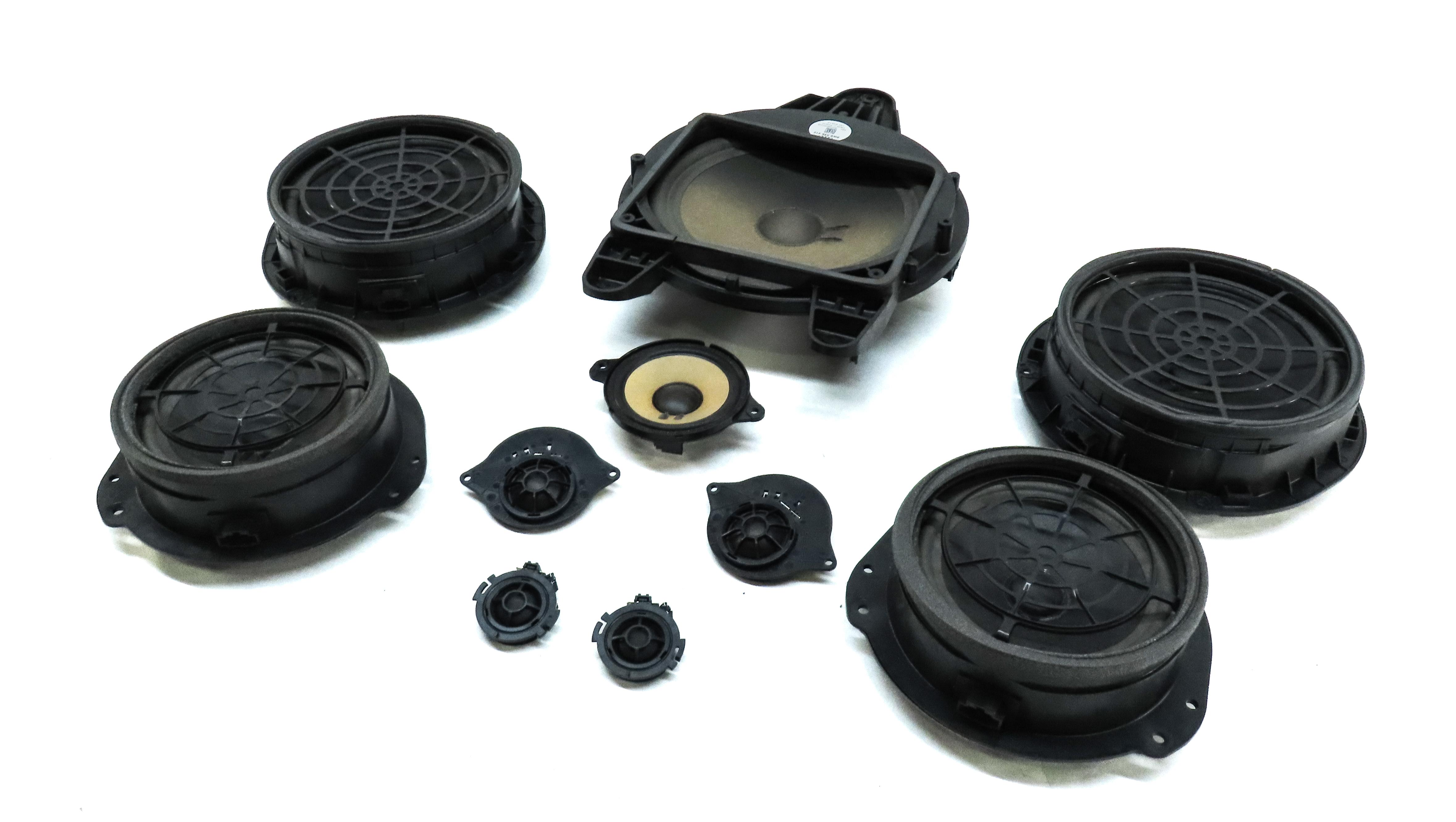 2017 AUDI A4 (B9 8W) RADIO STEREO AUDI AUDIO SUB SUBWOOFER TWEETER SPEAKER SET10 — exact item pictured
