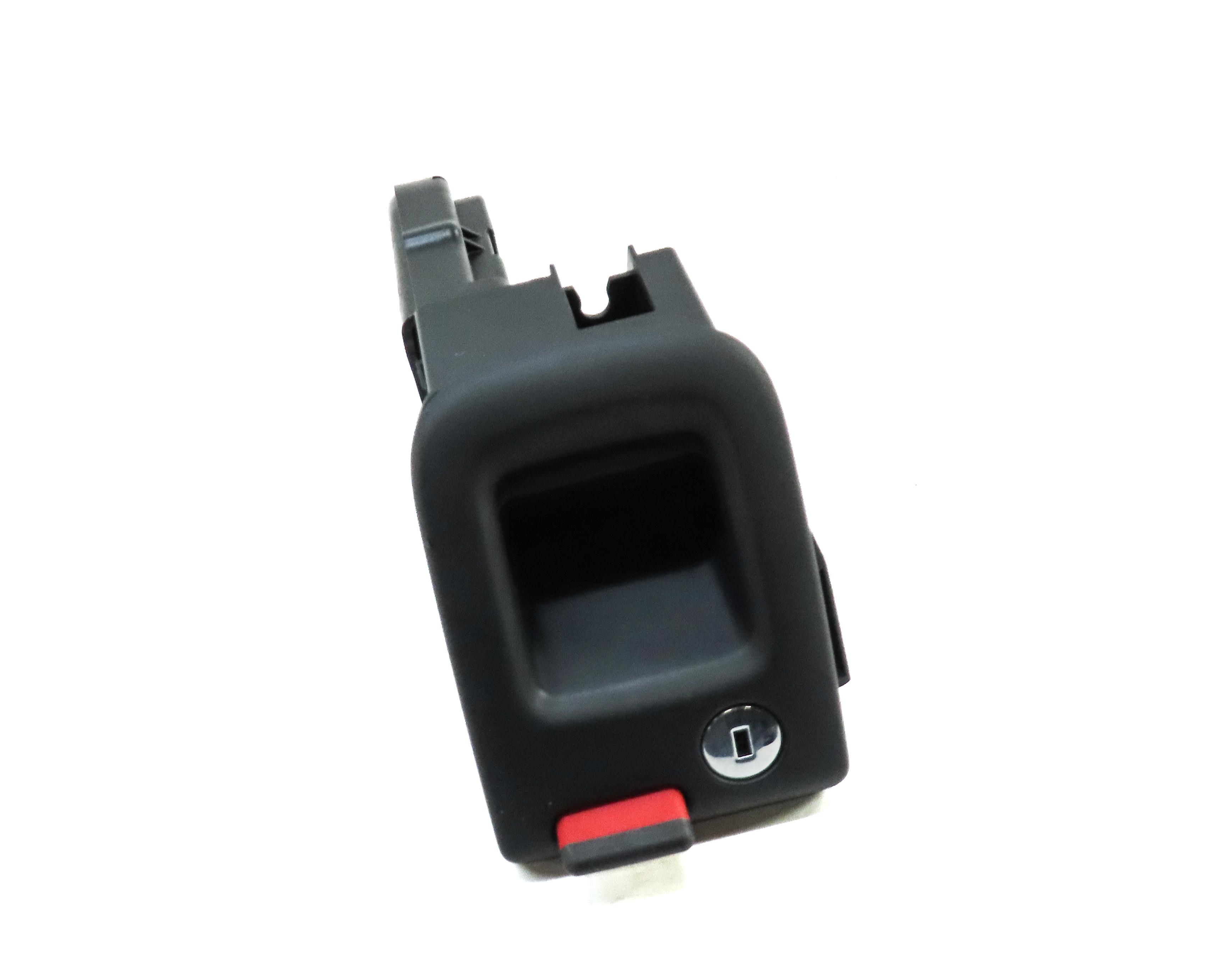 2017 AUDI A4 (B9 8W) REAR LEFT SEAT FOLDING BACKREST LOCK LATCH RELEASE (BLACK) — exact item pictured