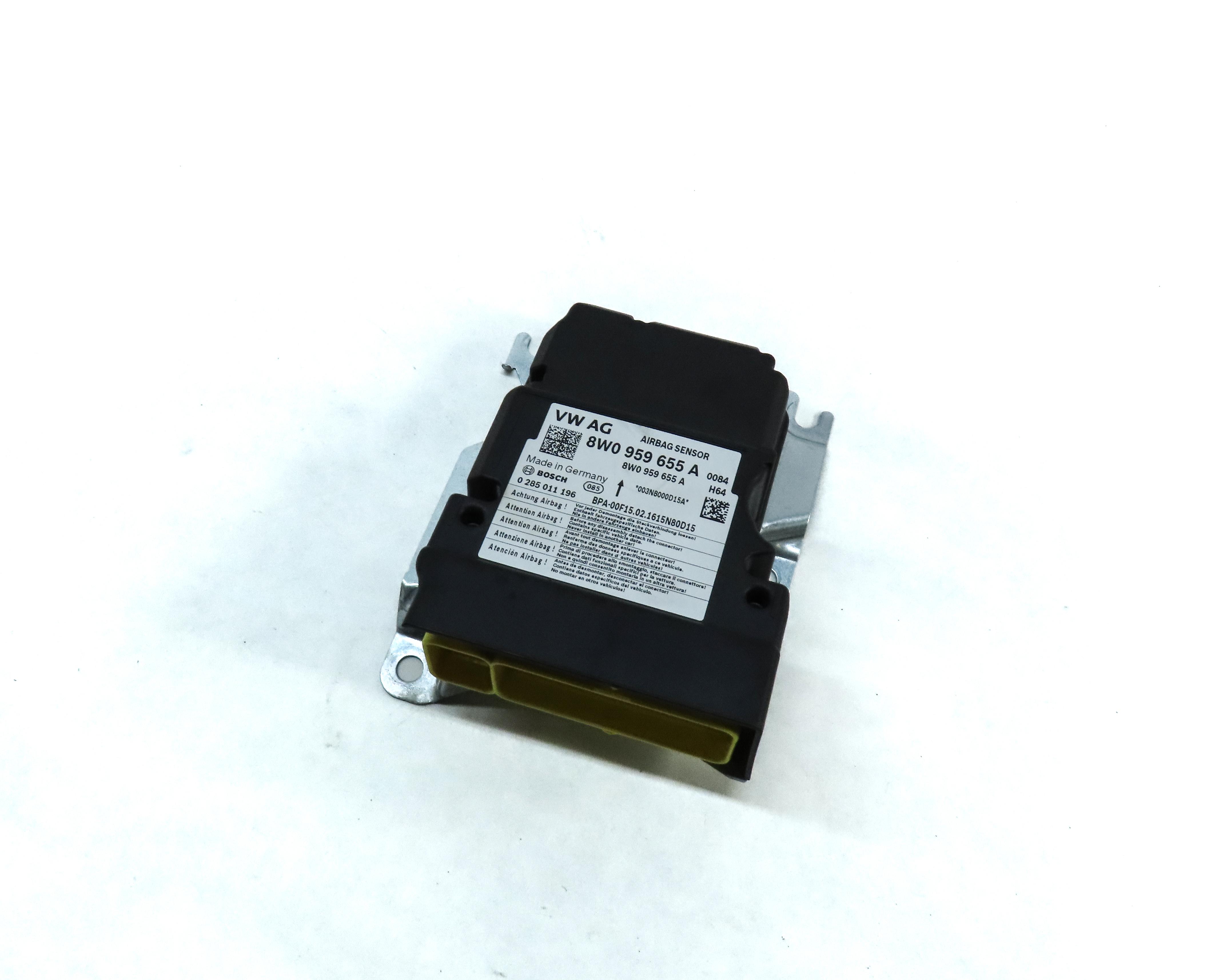 2017-2019 AUDI A4 (B9 8W) MAIN PRIMARY SRS BAG CONTROL MODULE — exact item pictured