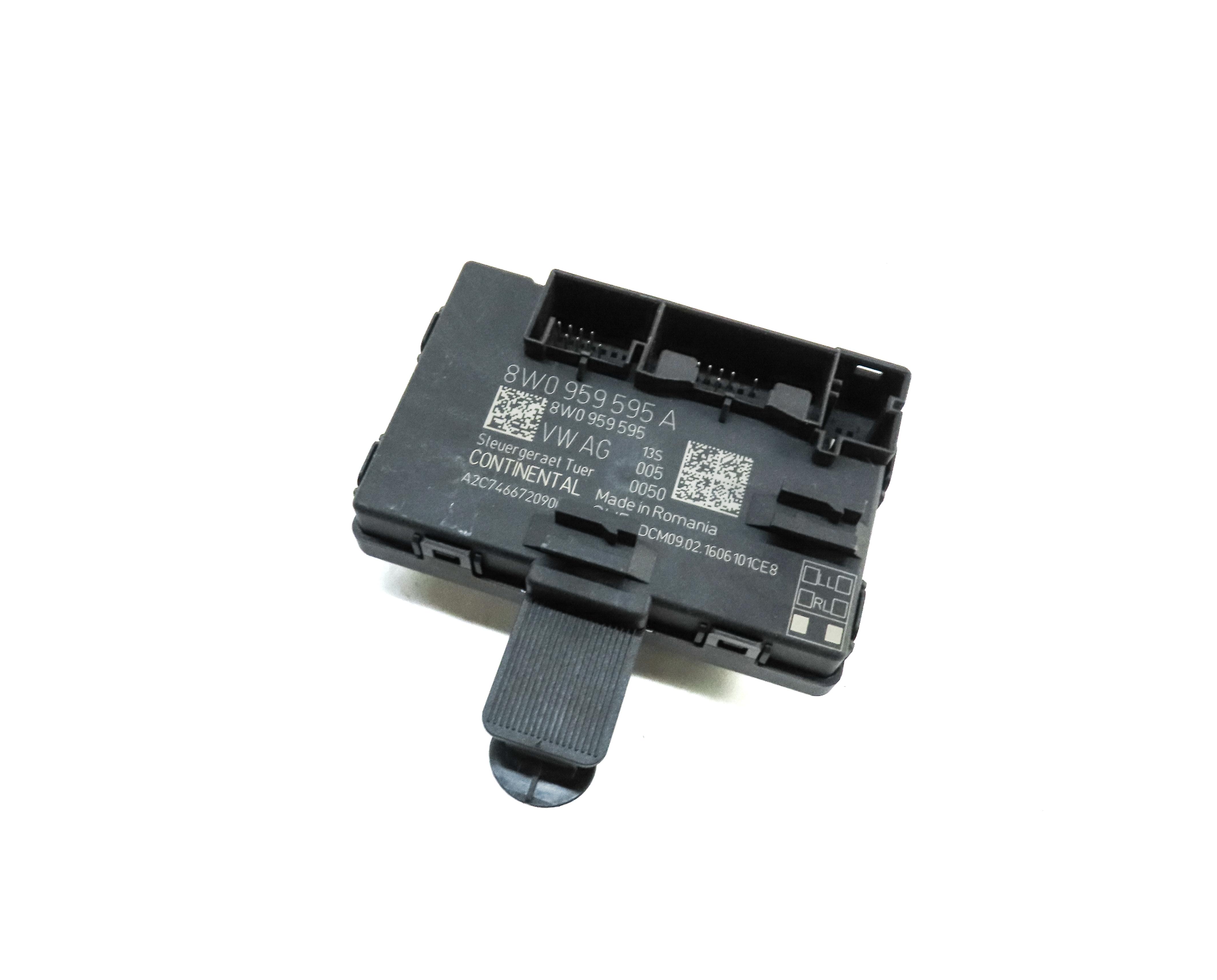 2017 AUDI A4 (B9 8W) REAR RIGHT DOOR CONTROL MODULE — exact item pictured