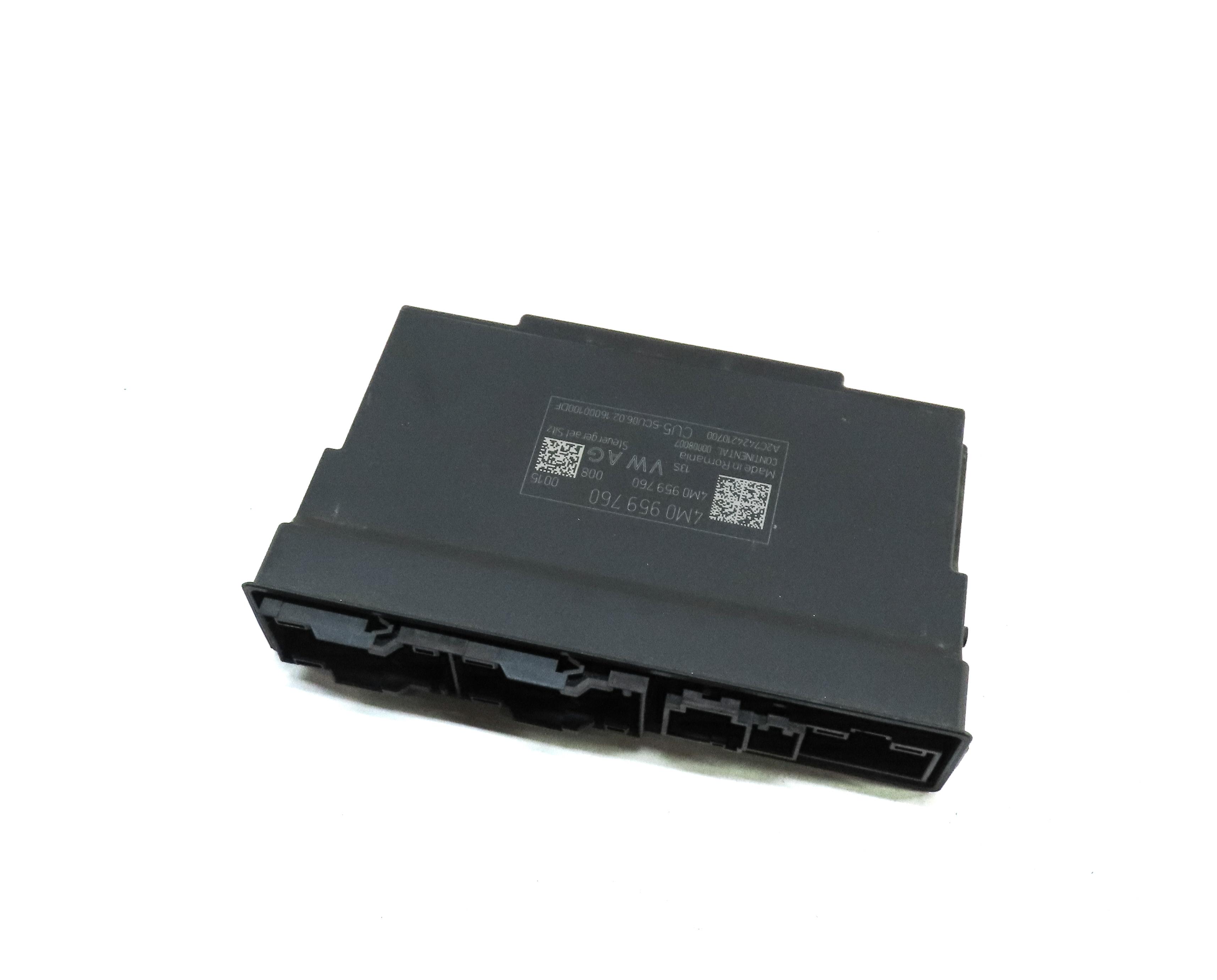 2017 AUDI A4 (B9 8W) FRONT LEFT DRIVER MEMORY SEAT CONTROL MODULE — exact item pictured
