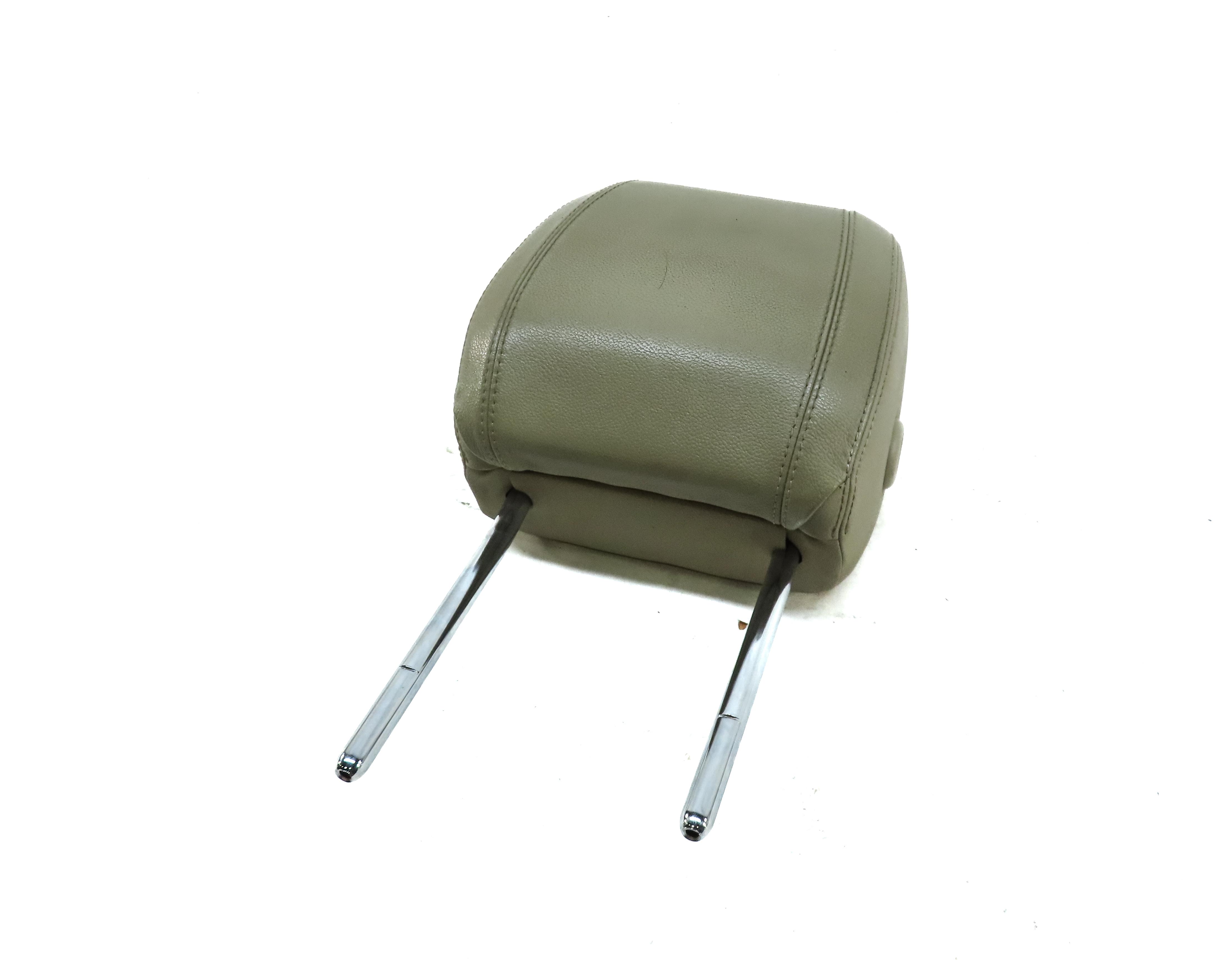 15-19 DISCOVERY SPORT EVOQUE (L538 L550) FRONT LEFT DRIVER HEADREST ALMOND BEIGE — exact item pictured