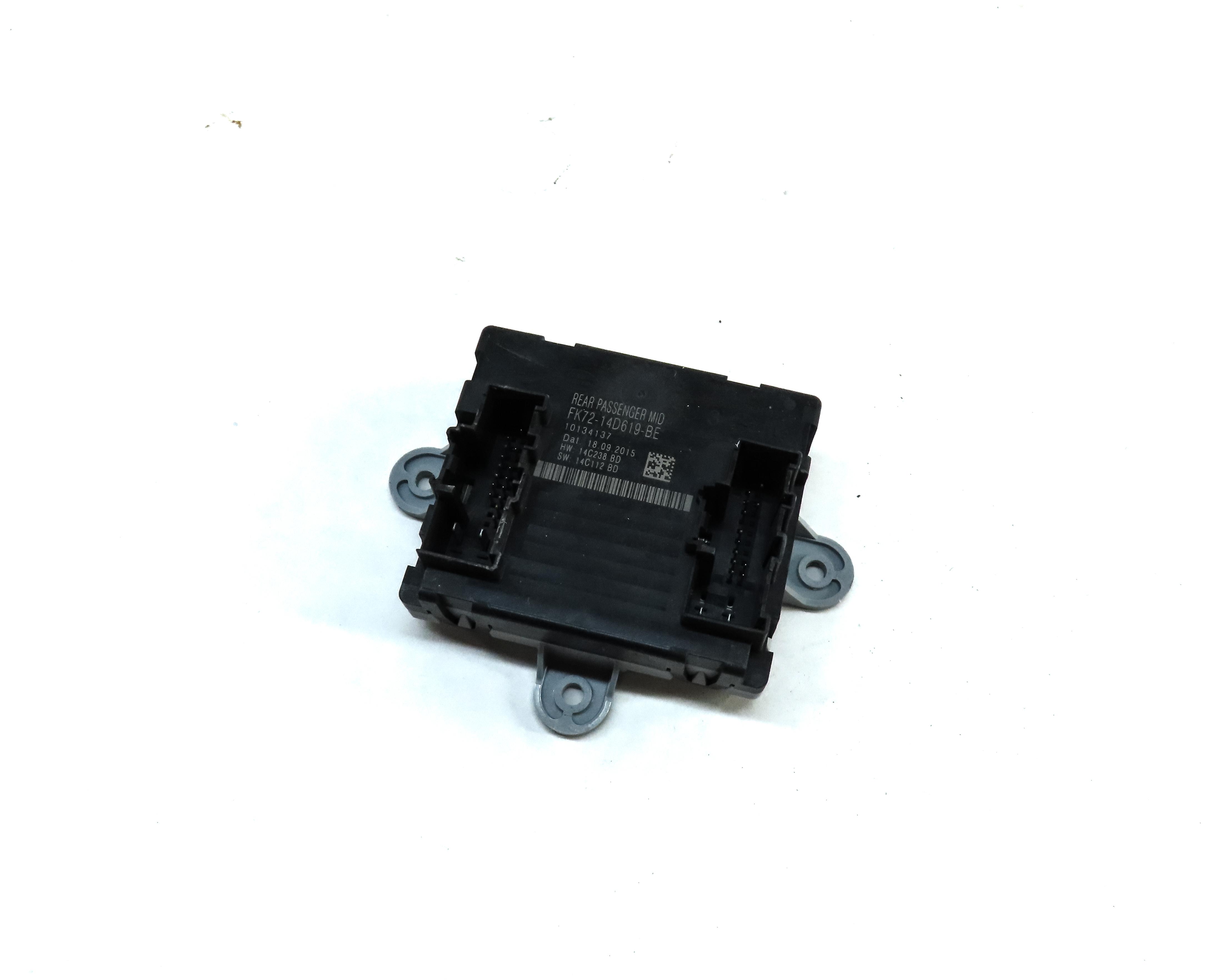 2016 LAND ROVER DISCOVERY SPORT L550 REAR RIGHT DOOR CONTROL MODULE FK7214D619BE — exact item pictured