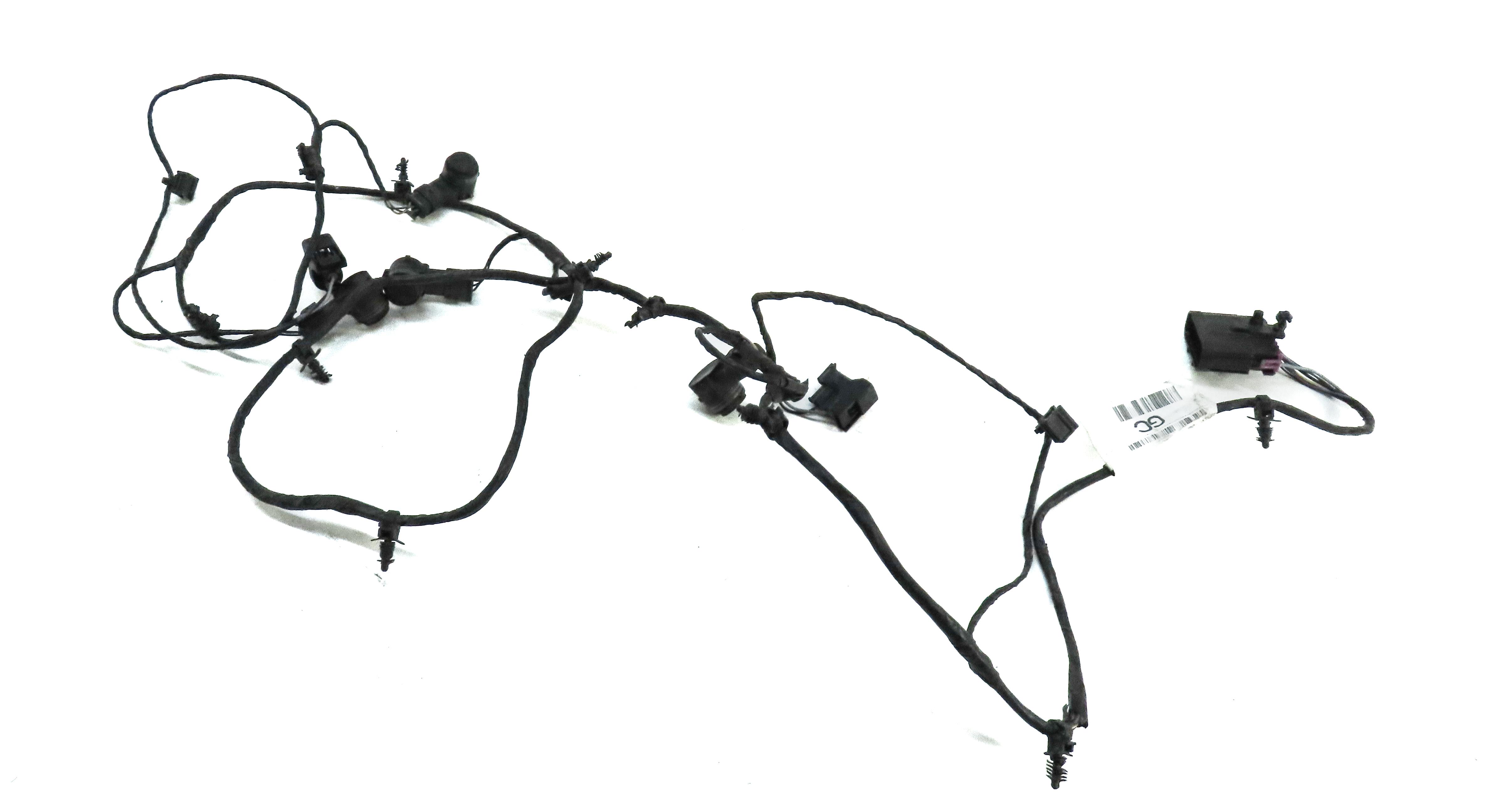 2016 DISCOVERY SPORT (L550) FRONT PARK ASSIST PDC SENSOR SET4 (BLACK) w/ HARNESS — exact item pictured