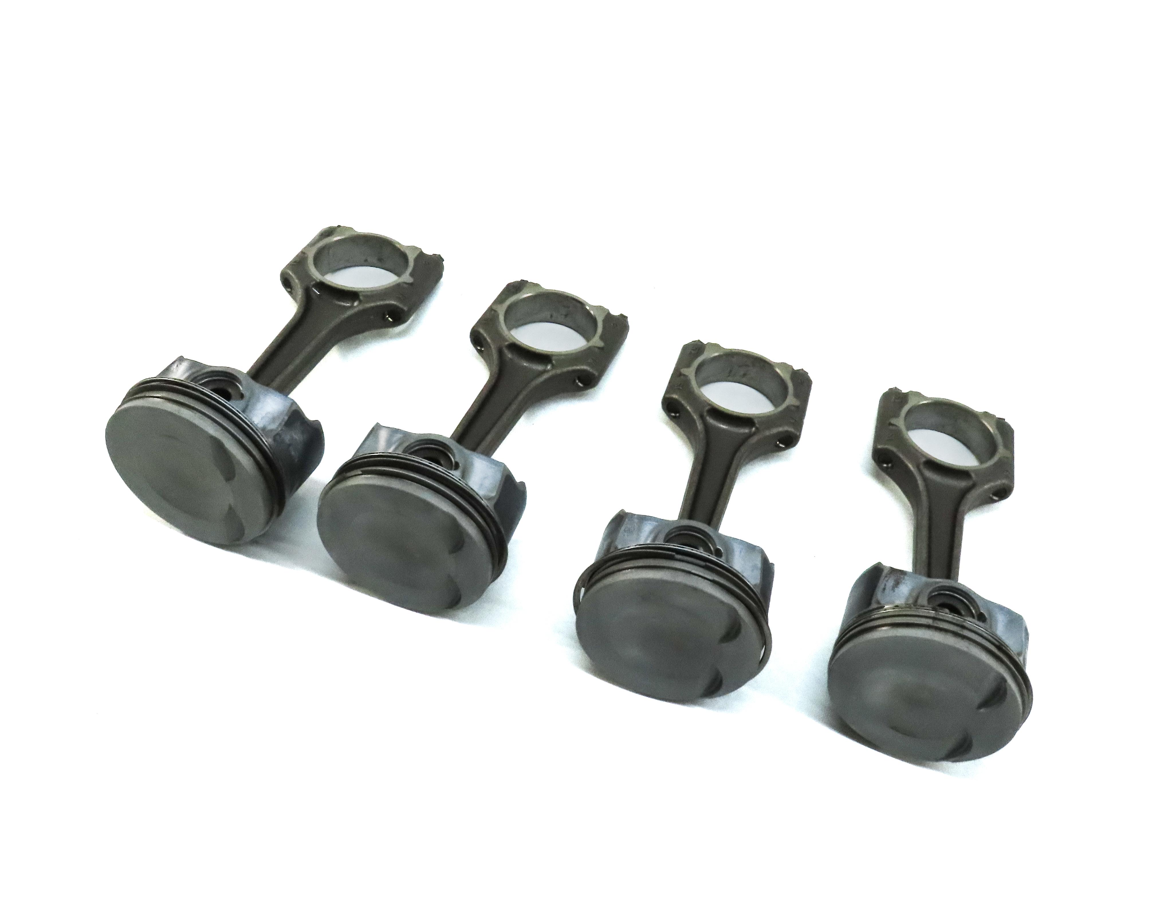 11-18 VW / AUDI - A3 A4 A5 A6 Q5 TT BEETLE JETTA TIGUAN 2.0L TURBO PISTON SET 4 — exact item pictured