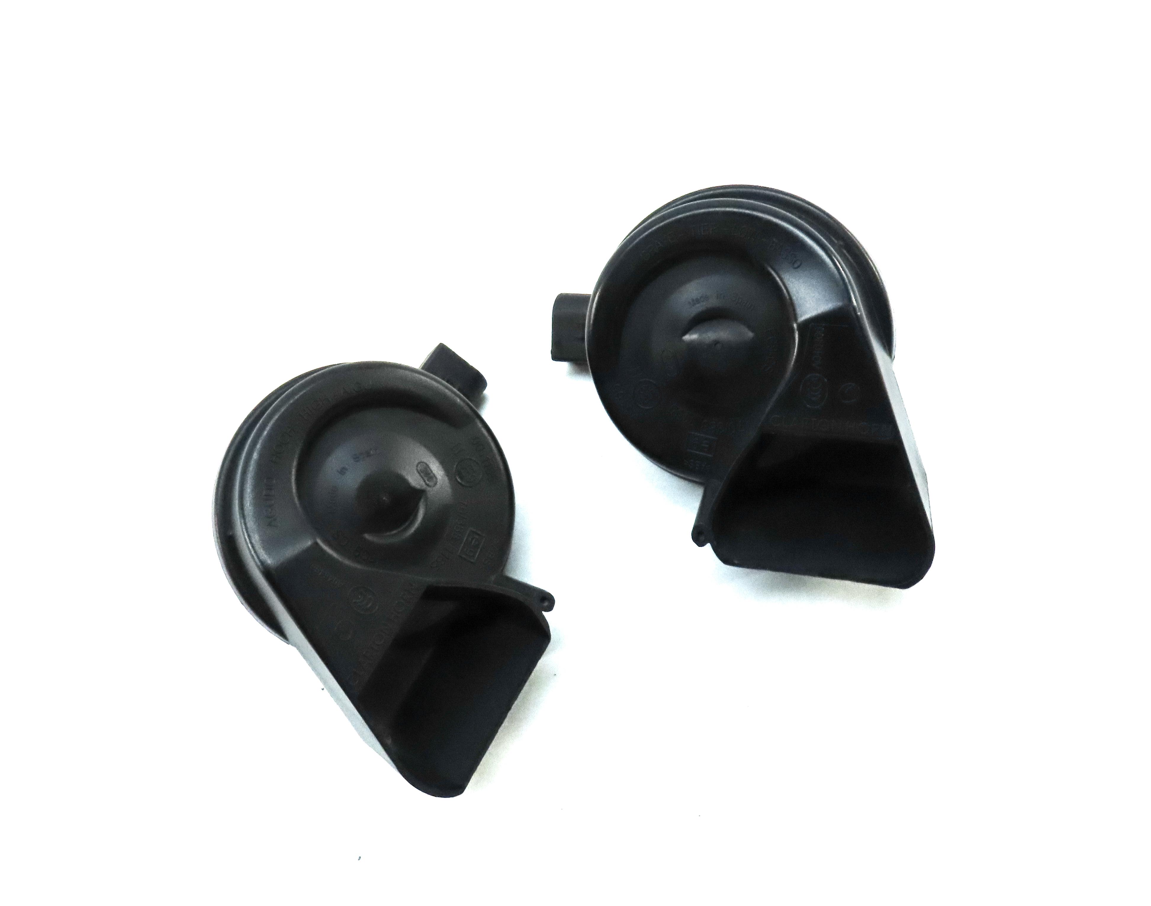 2008-2017 AUDI A4 A5 S4 S5 Q5 (B8 8K 8R 8T) HIGH & LOW TONE SAFETY HORN SET — exact item pictured